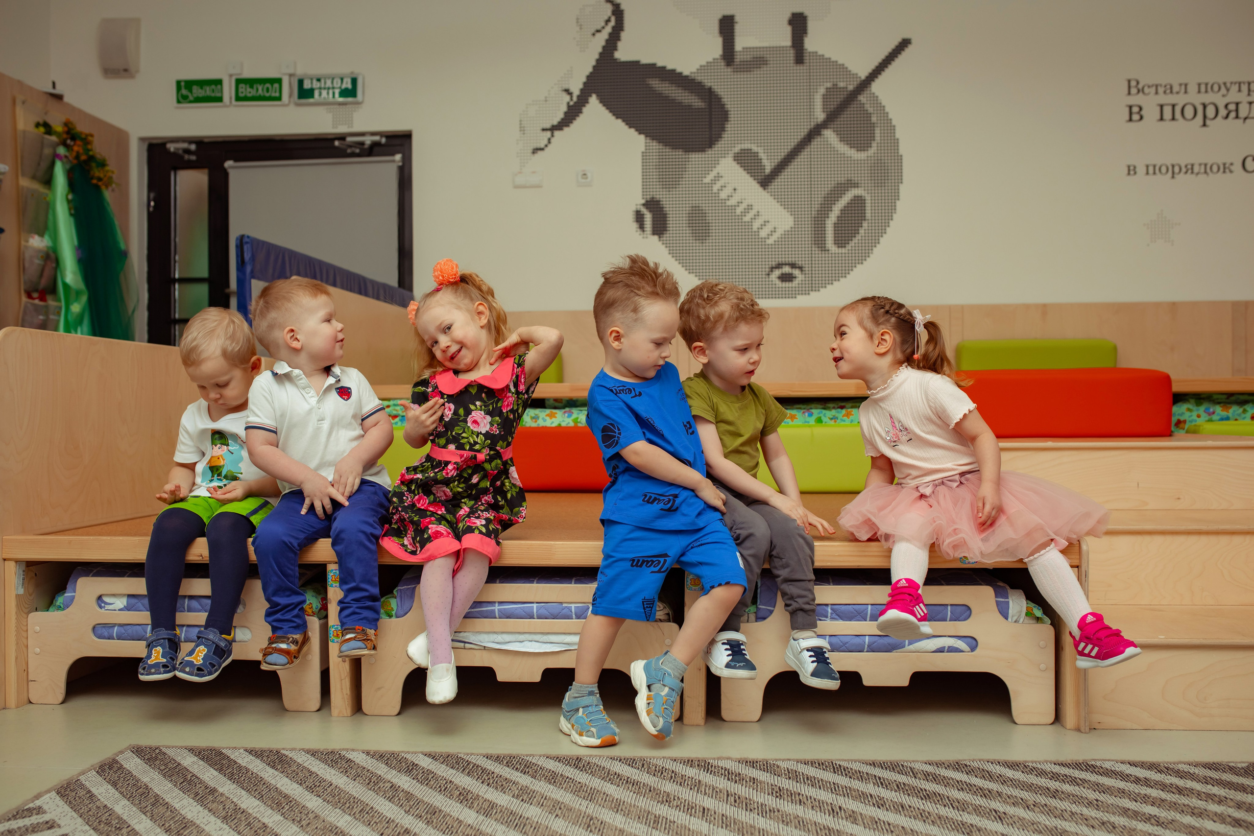 Праздник весны в детском саду. Семейный и детский фотограф в Москве Дорогова Екатерина