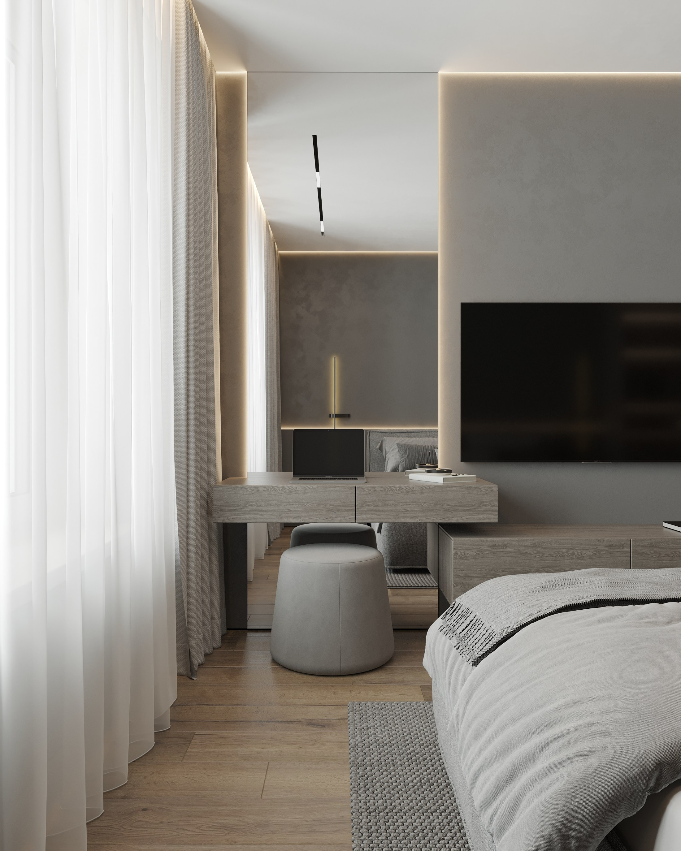 ЖК «Приморский квартал» / Санкт-Петербург / 45 кв. м. Ксения Барабаш дизайнер интерьера в Санкт-Петербурге