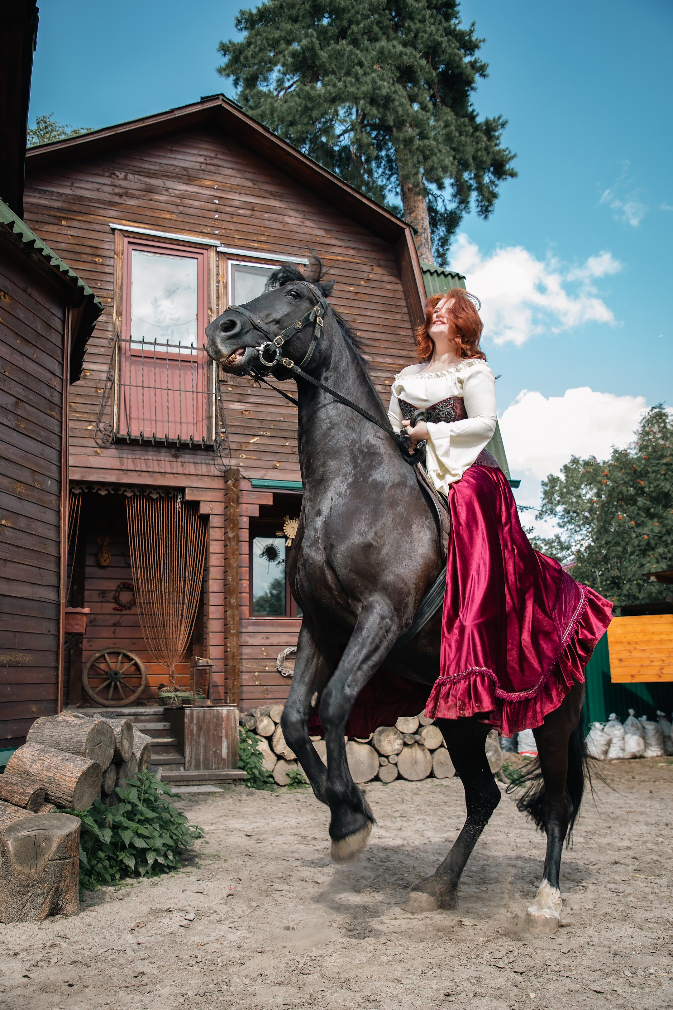 Фотосессия с лошадкой Пенкой