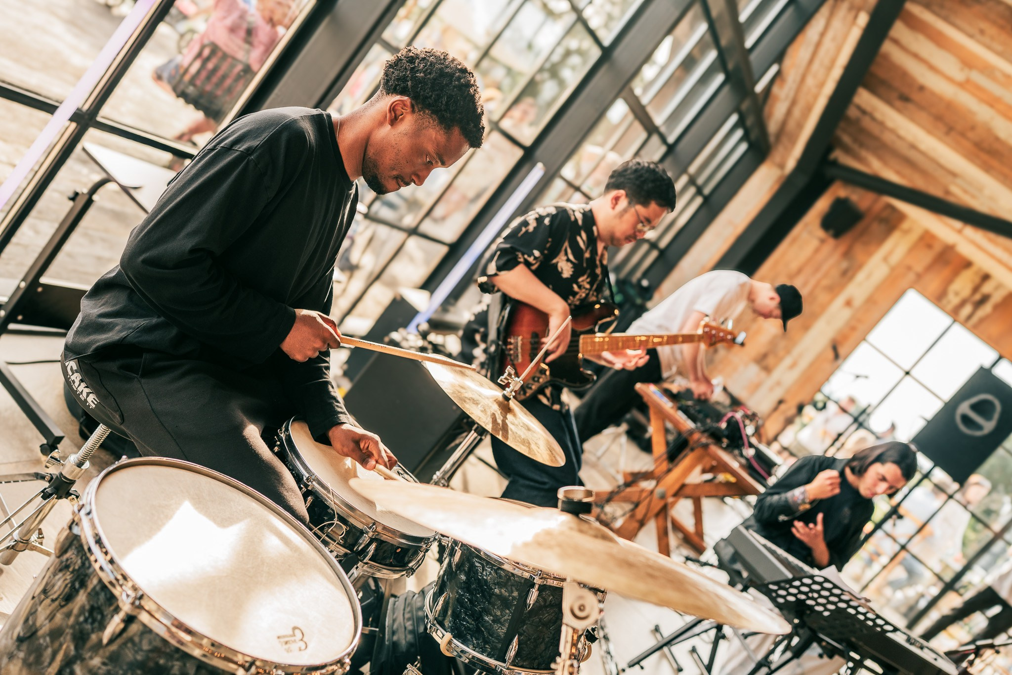Jazz the heights. Photographer in London Marina Fesenko