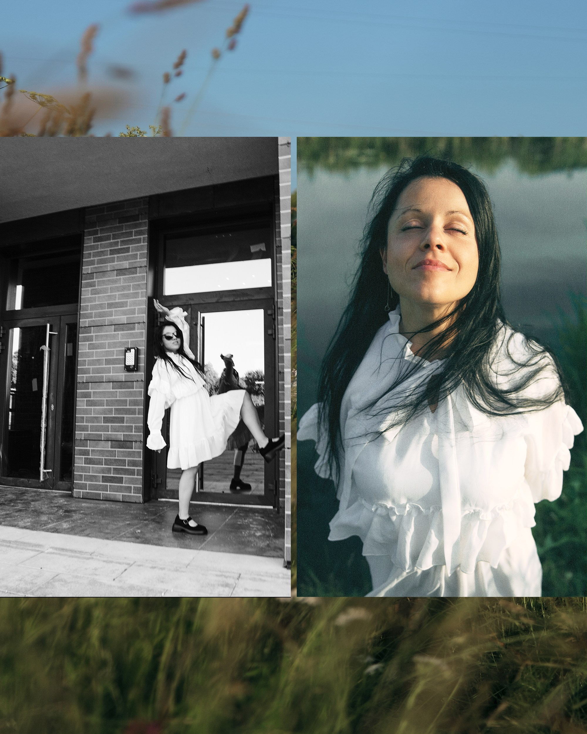 Уличная фотосессия в Иваново коллаж. Портретный и свадебный фотограф в Иваново Максим Гаврилин