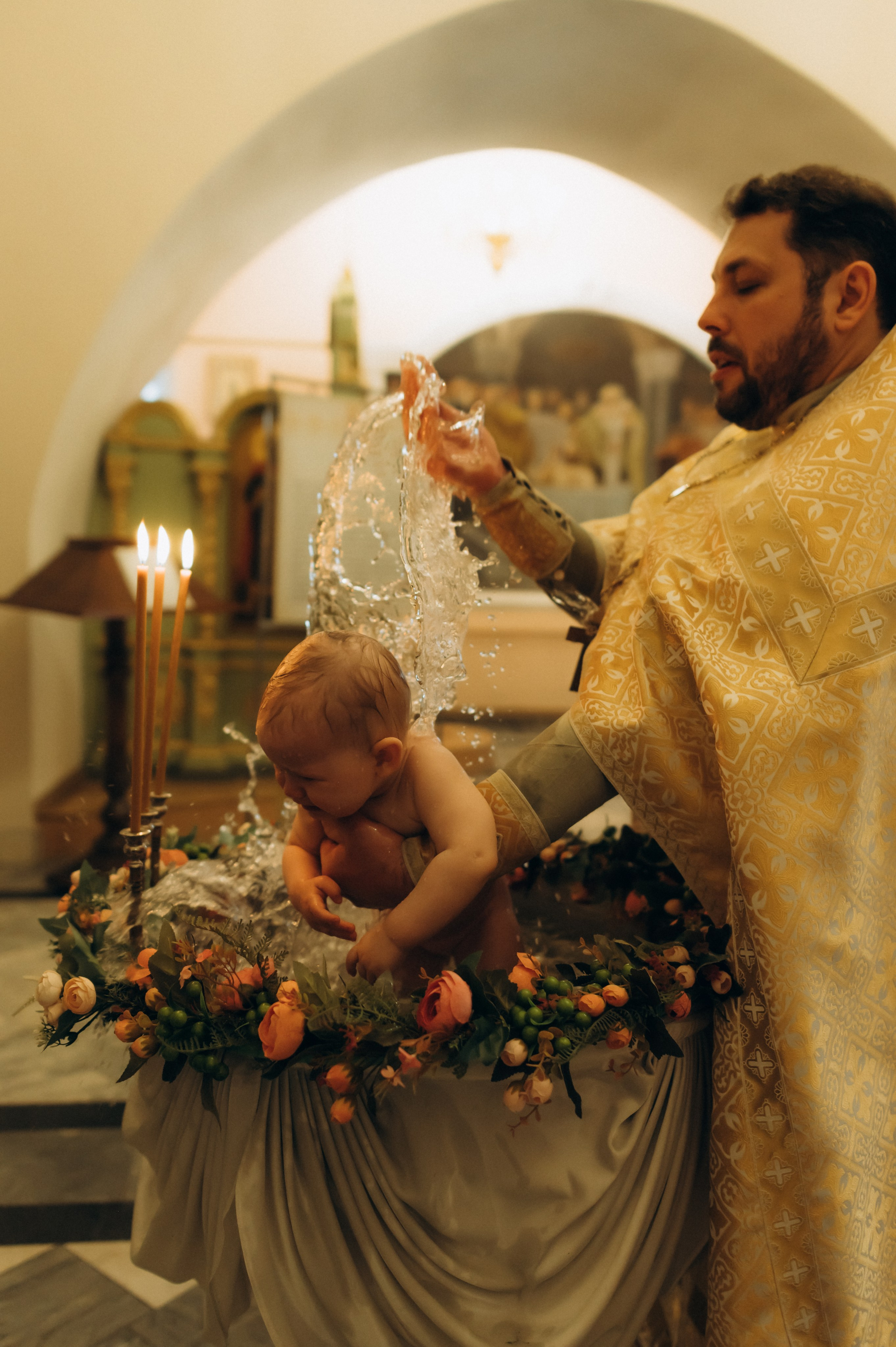 Таинство Крещения Арины. Ирина Гонтарева|Фотограф|Белгород