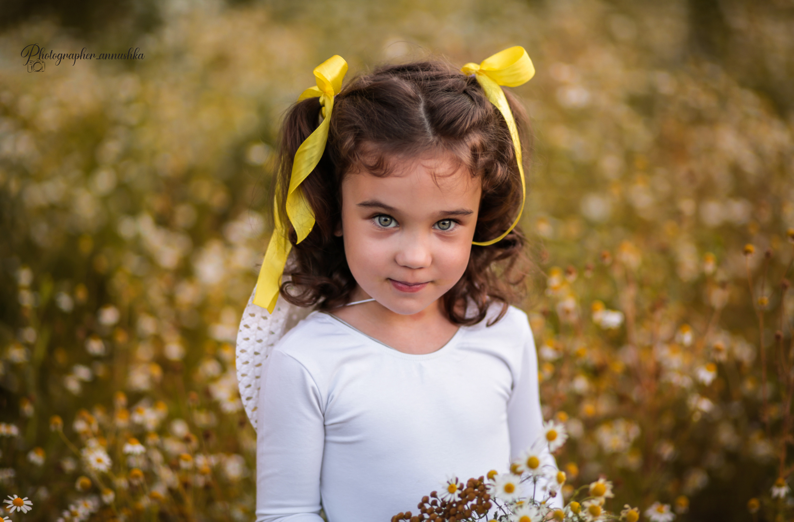 Ромашковый рай. Семейный фотограф в городе Саратове — Анна