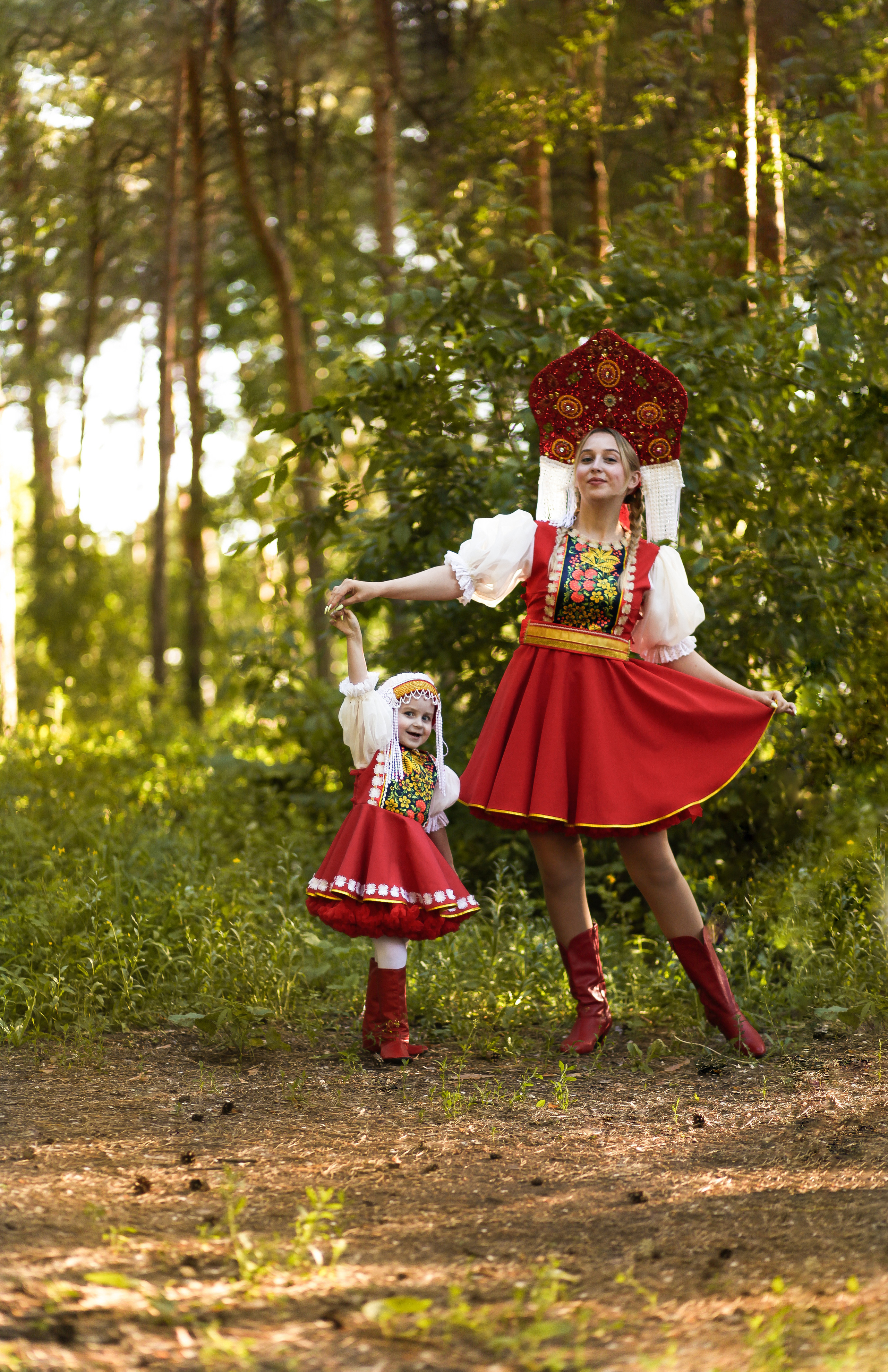 Наше русское родное. Семейный фотограф в городе Саратове — Анна