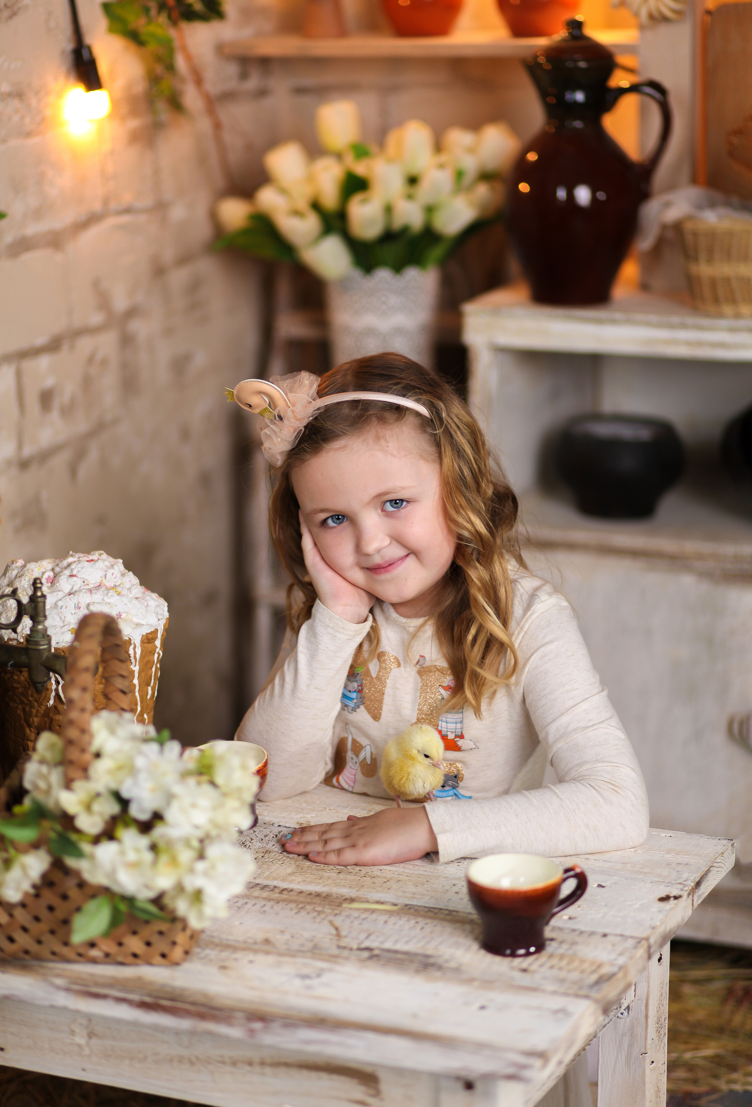 Пасхальная история Тони и ее семьи. Семейный фотограф в городе Саратове — Анна