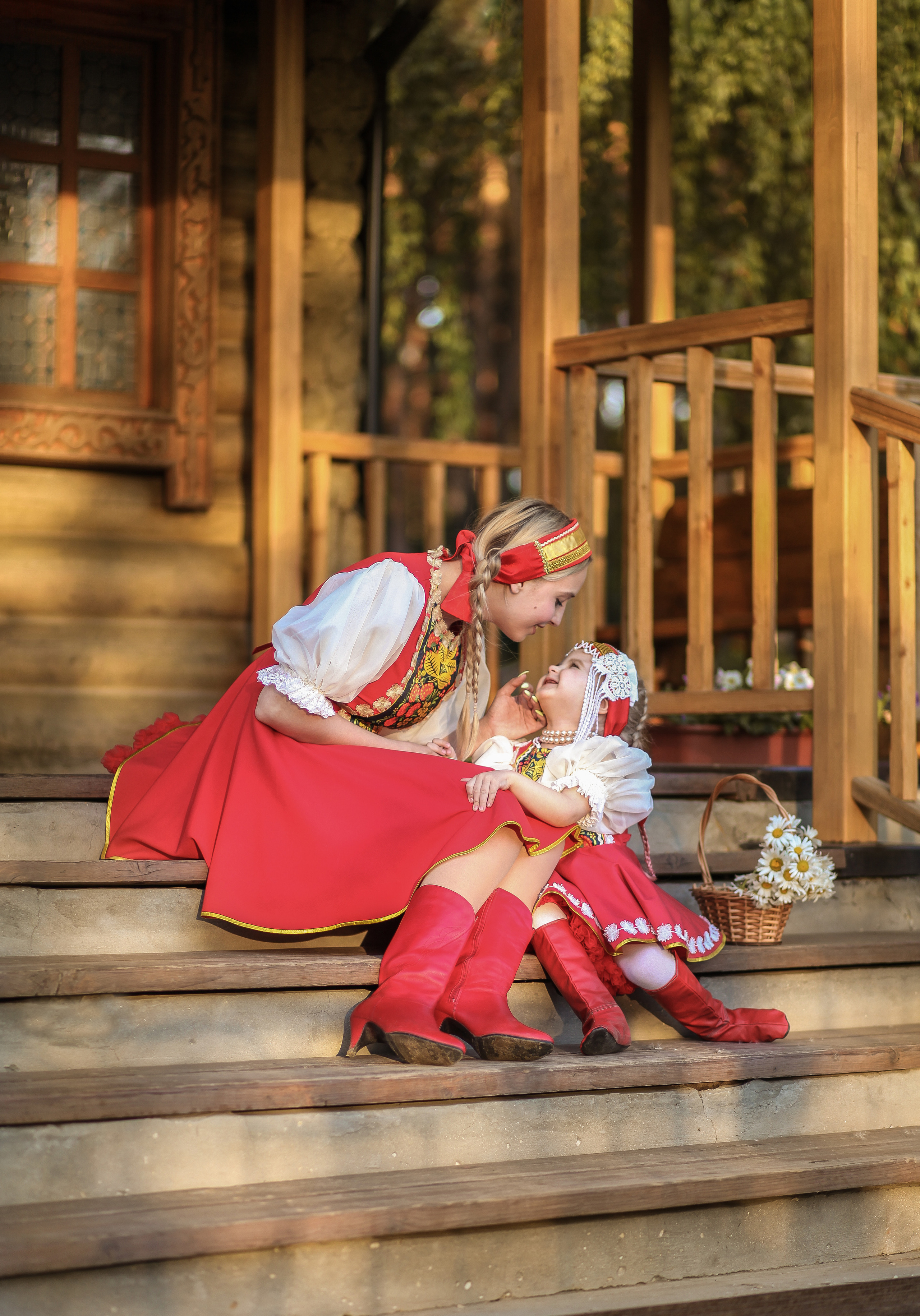Наше русское родное. Семейный фотограф в городе Саратове — Анна