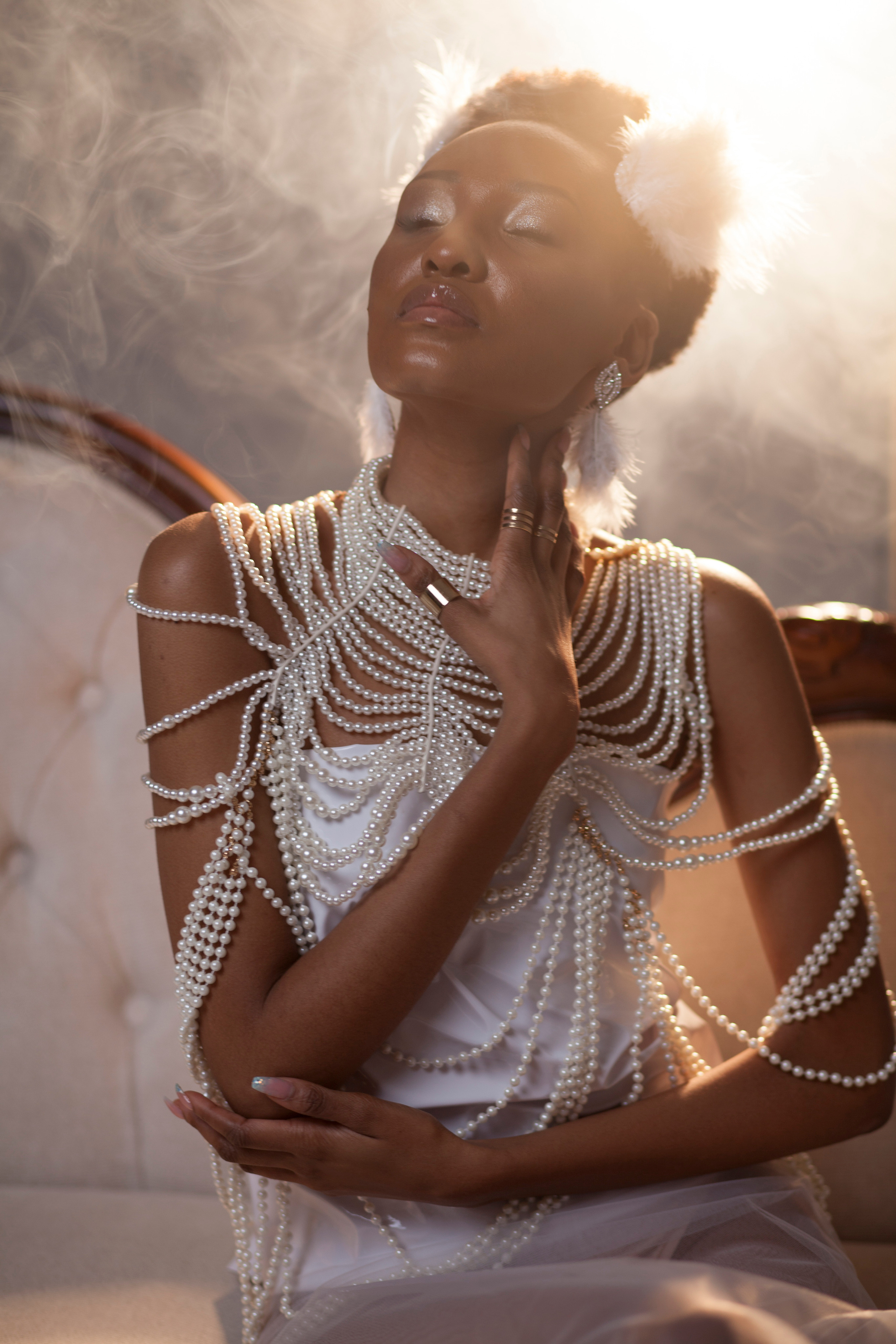 Съемка с дымом. Семейный фотограф в городе Саратове — Анна