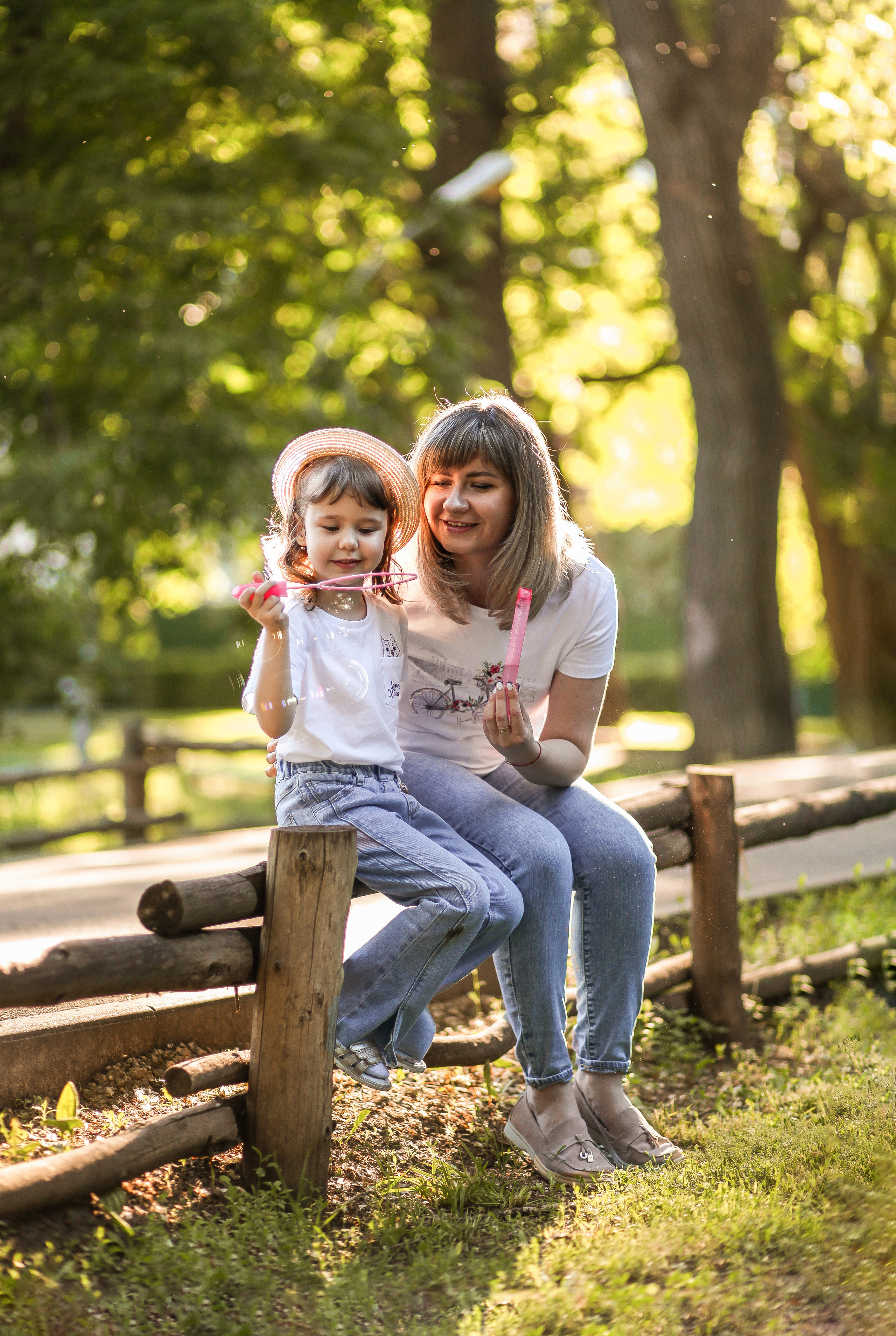 Мыльные пузыри. Семейный фотограф в городе Саратове — Анна