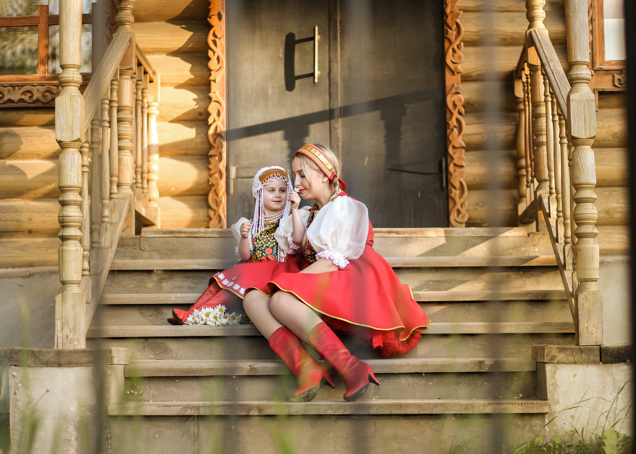 Наше русское родное. Семейный фотограф в городе Саратове — Анна