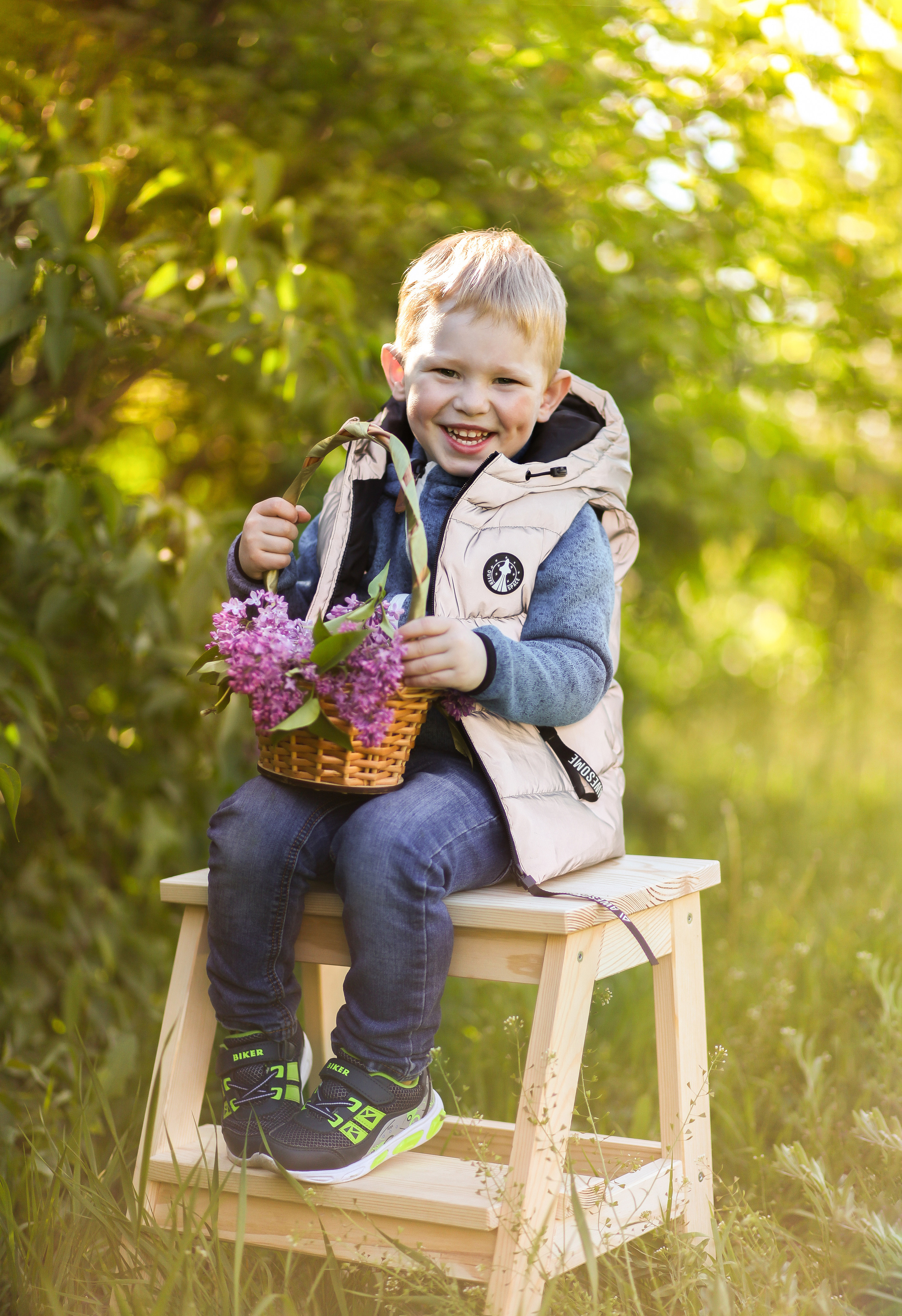 Фотопроект «Нежная сирень». Семейный фотограф в городе Саратове — Анна