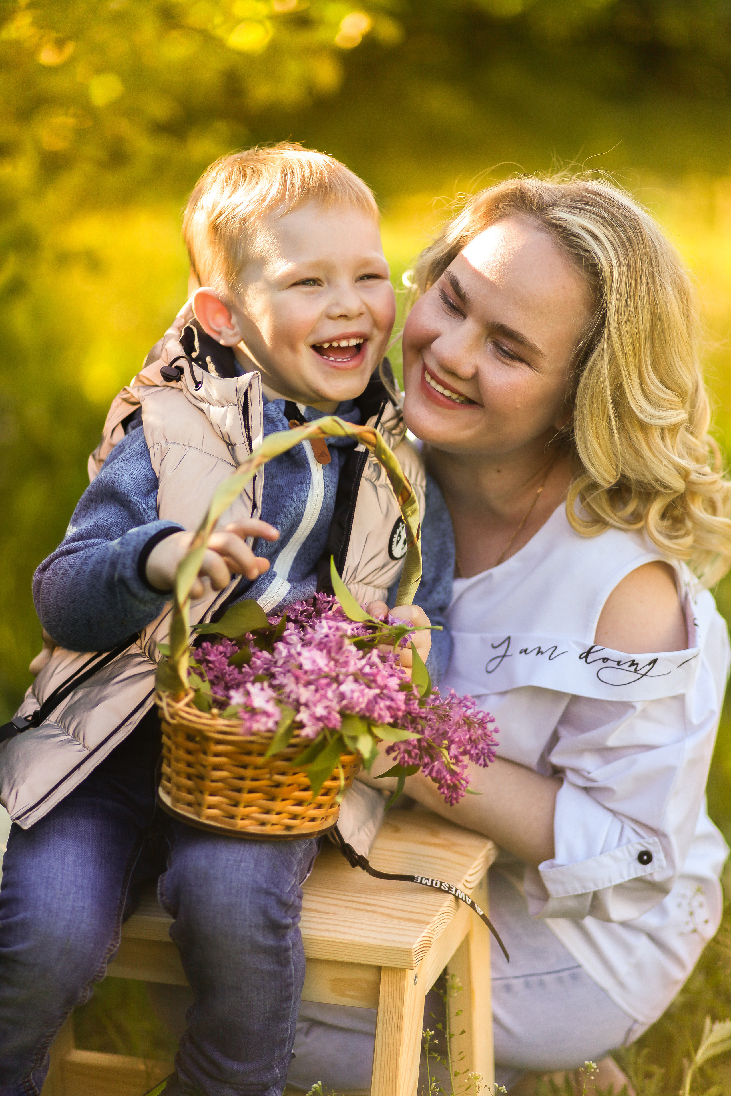 Фотопроект «Нежная сирень». Семейный фотограф в городе Саратове — Анна