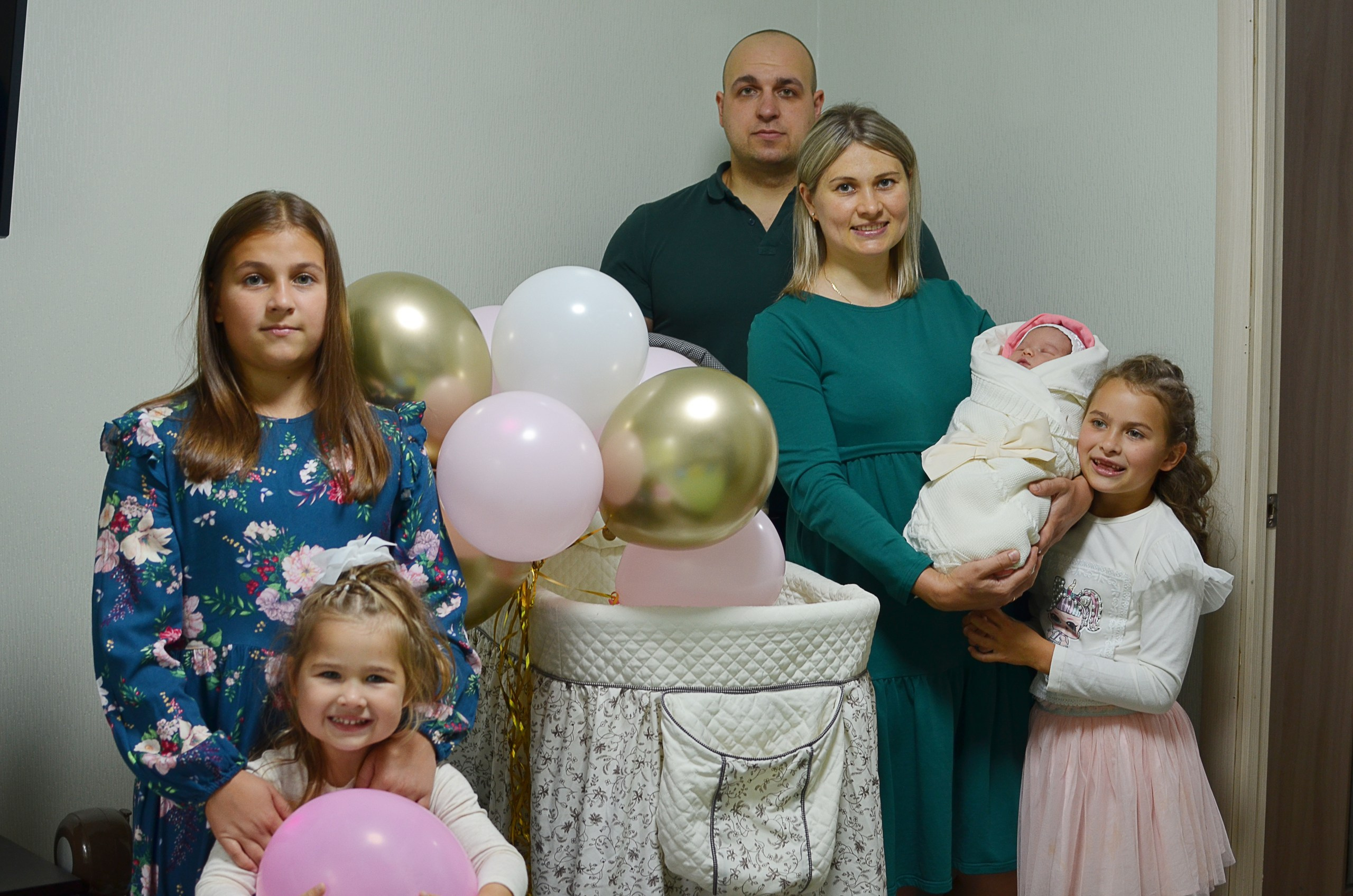 Выписка из роддома. Семейный и детский фотограф в Санкт-Петербурге Баландина Татьяна