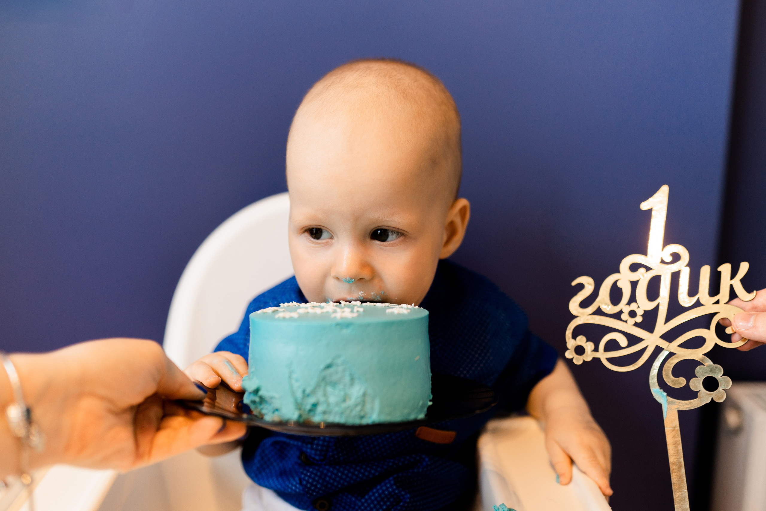 Годик Егору. Семейный и детский фотограф в Санкт-Петербурге Дарина Герчиу