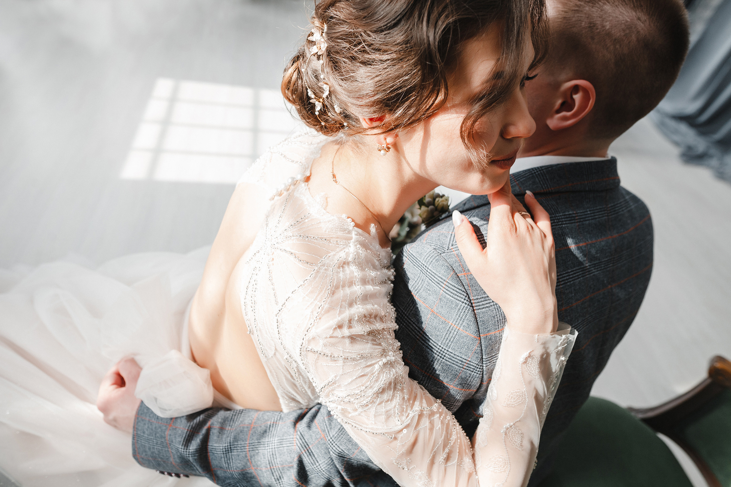 Свадебная фотосессия в фотостудии. Евгения Орлова