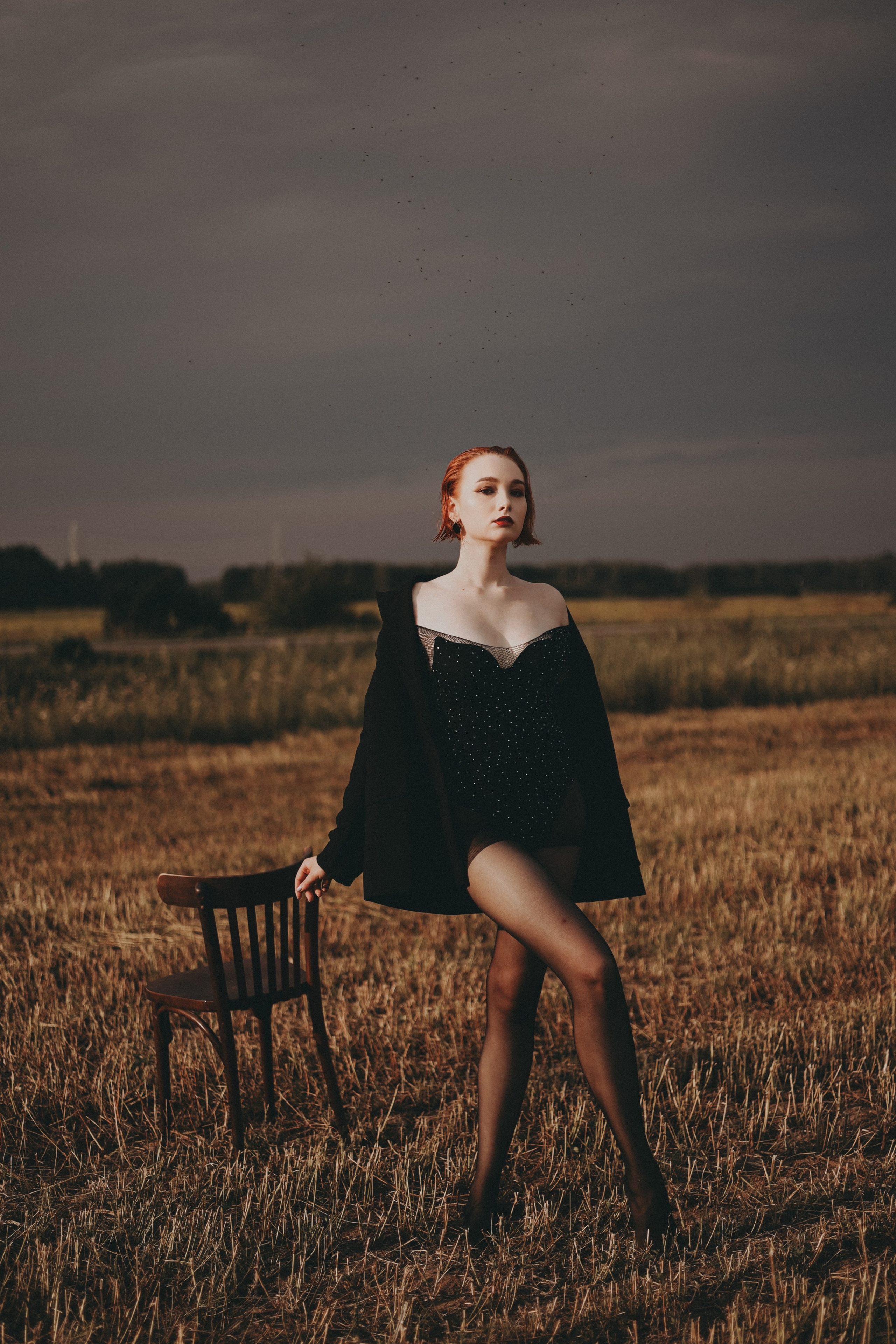 Дарья|Поле. Фотограф Мария Лаенко