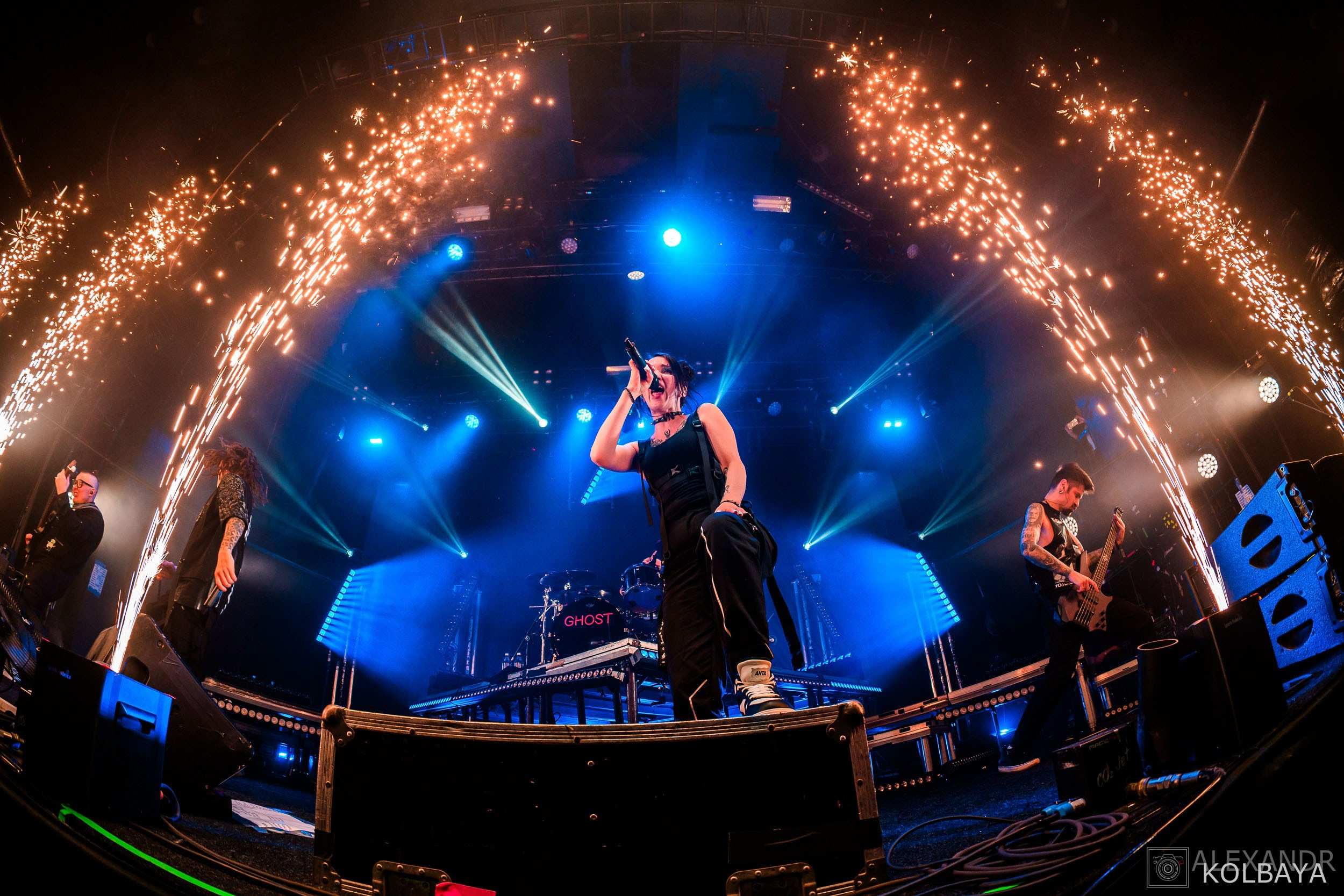 Концерт группы СЛОТ в клубе BASE. Концертный и театральный репортажный фотограф в Москве Александр Колбая