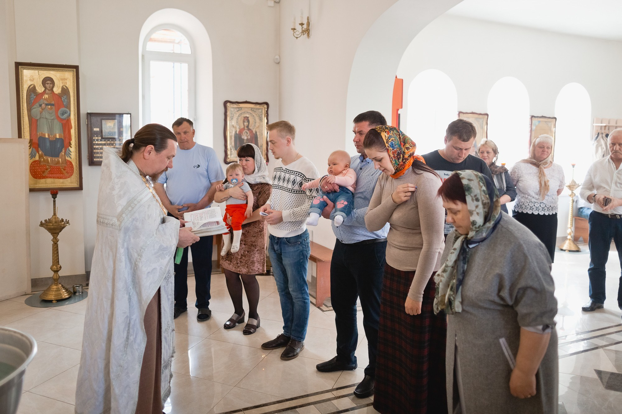 КРЕЩЕНИЕ ВАРИ (г. Кремёнки). Семейный фотограф новорождённых в Серпухове Юлия Новикова +79637785957