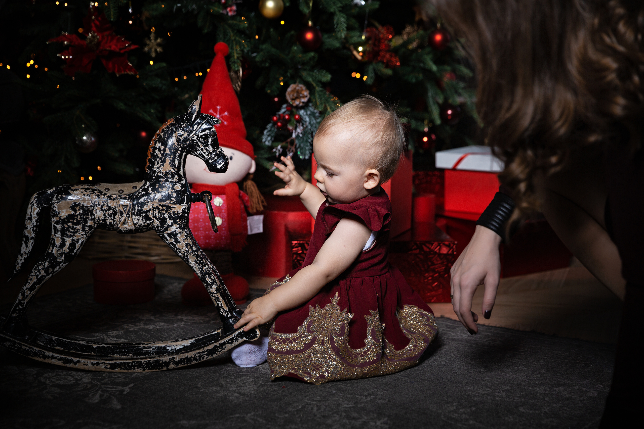 Новогодний. Фотограф из Санкт-Петербурга Оксана Валковая. Женский портрет. Портрет