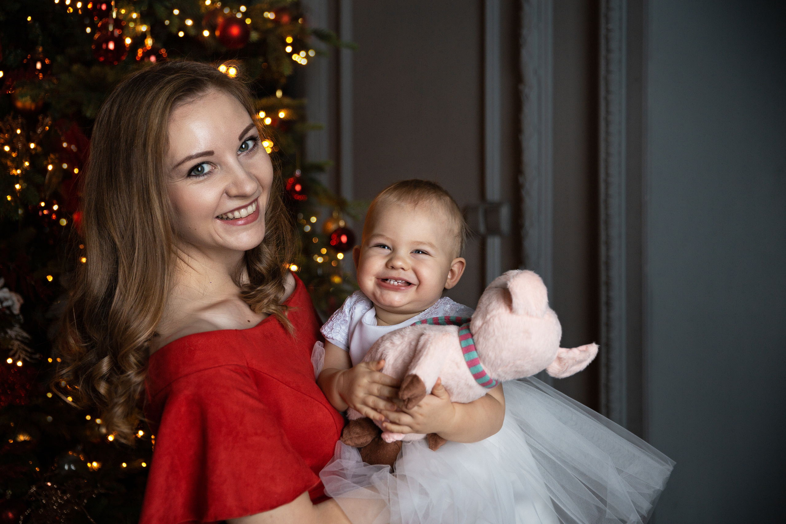 Новогодний. Фотограф из Санкт-Петербурга Оксана Валковая. Женский портрет. Портрет