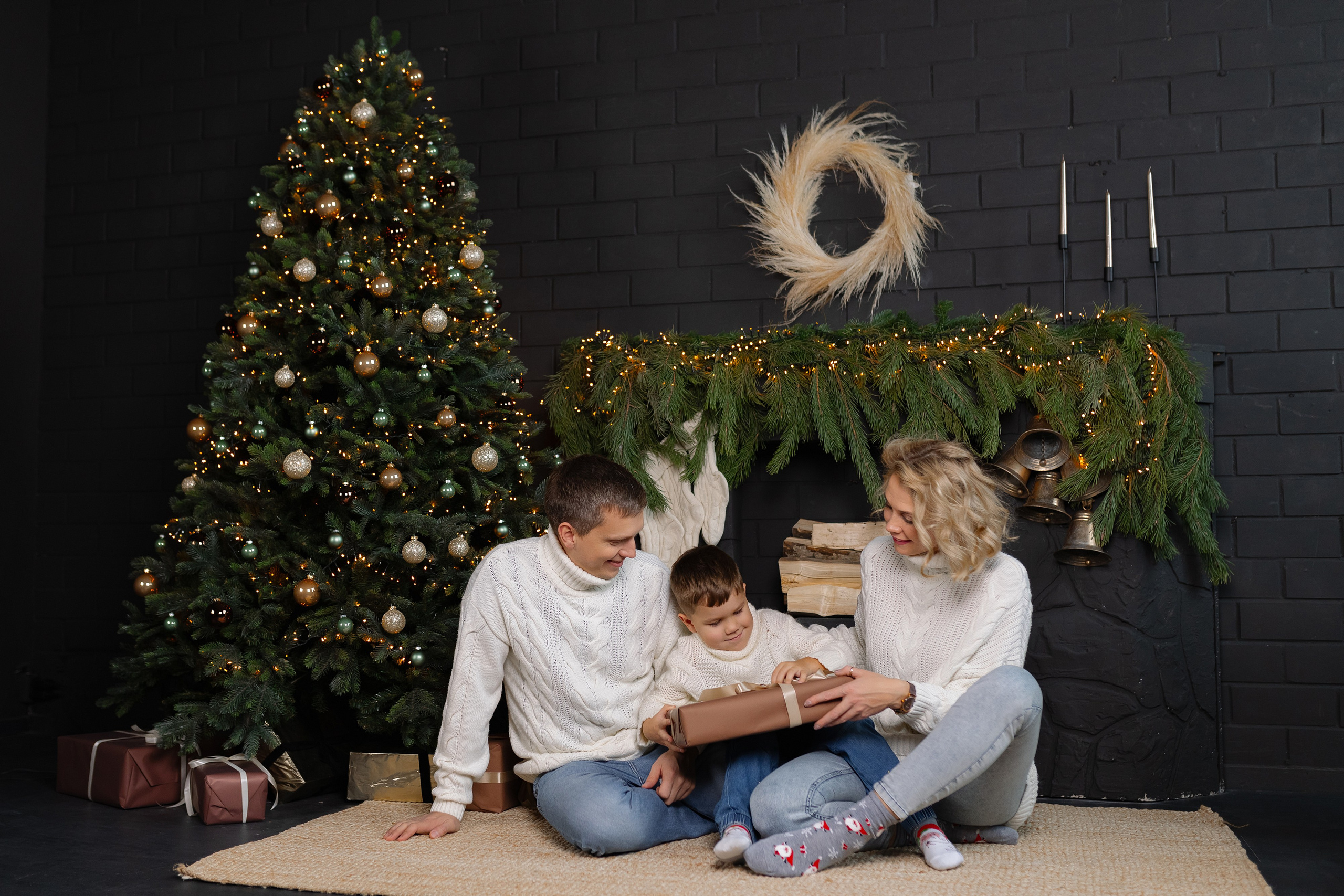 Семейная новогодняя съемка. Свадебный фотограф в Минске/Беларуси Сергей Спиридонов