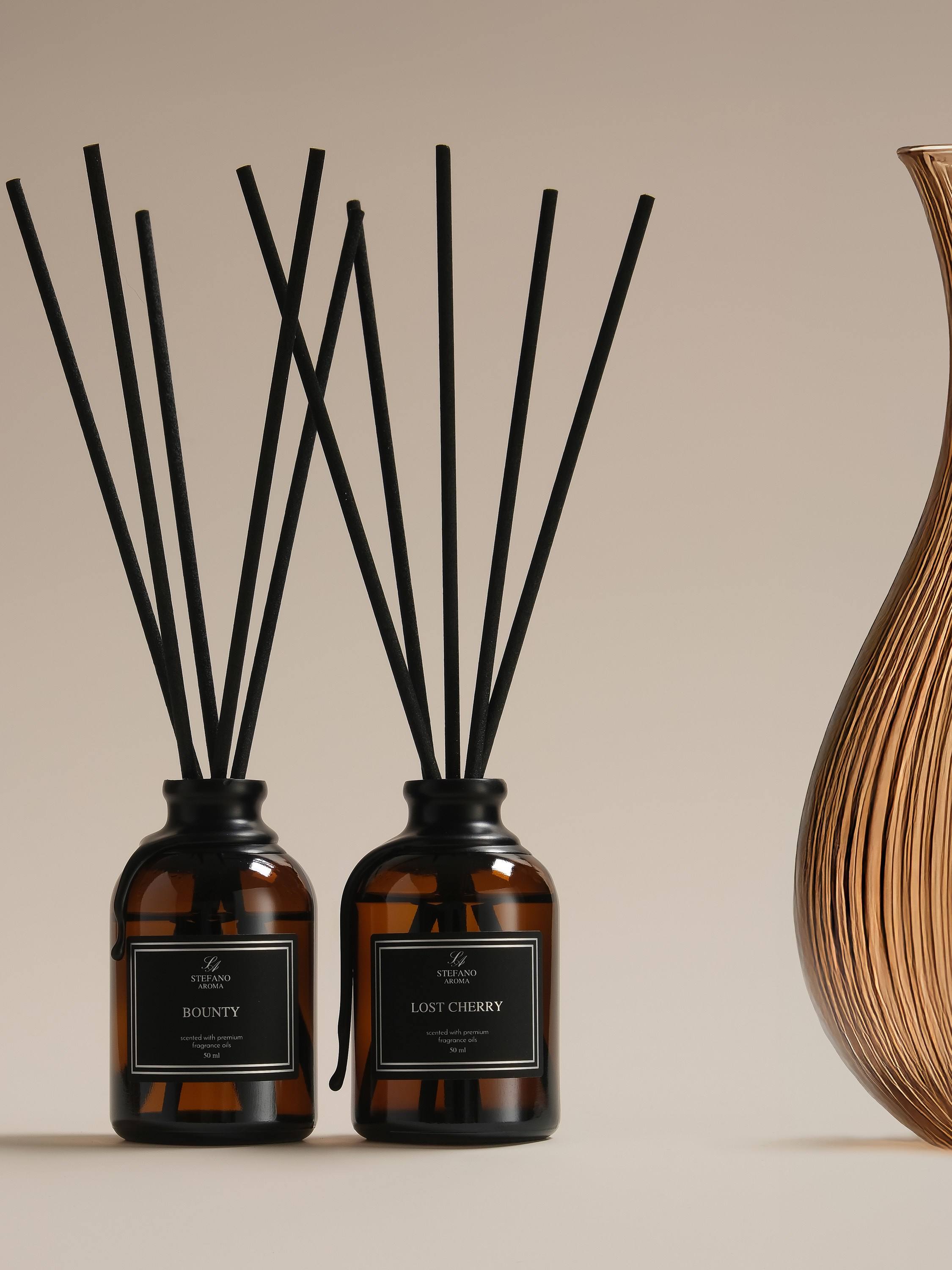 Диффузоры. Предметный фотограф, инфографика и видео в Санкт-Петербурге