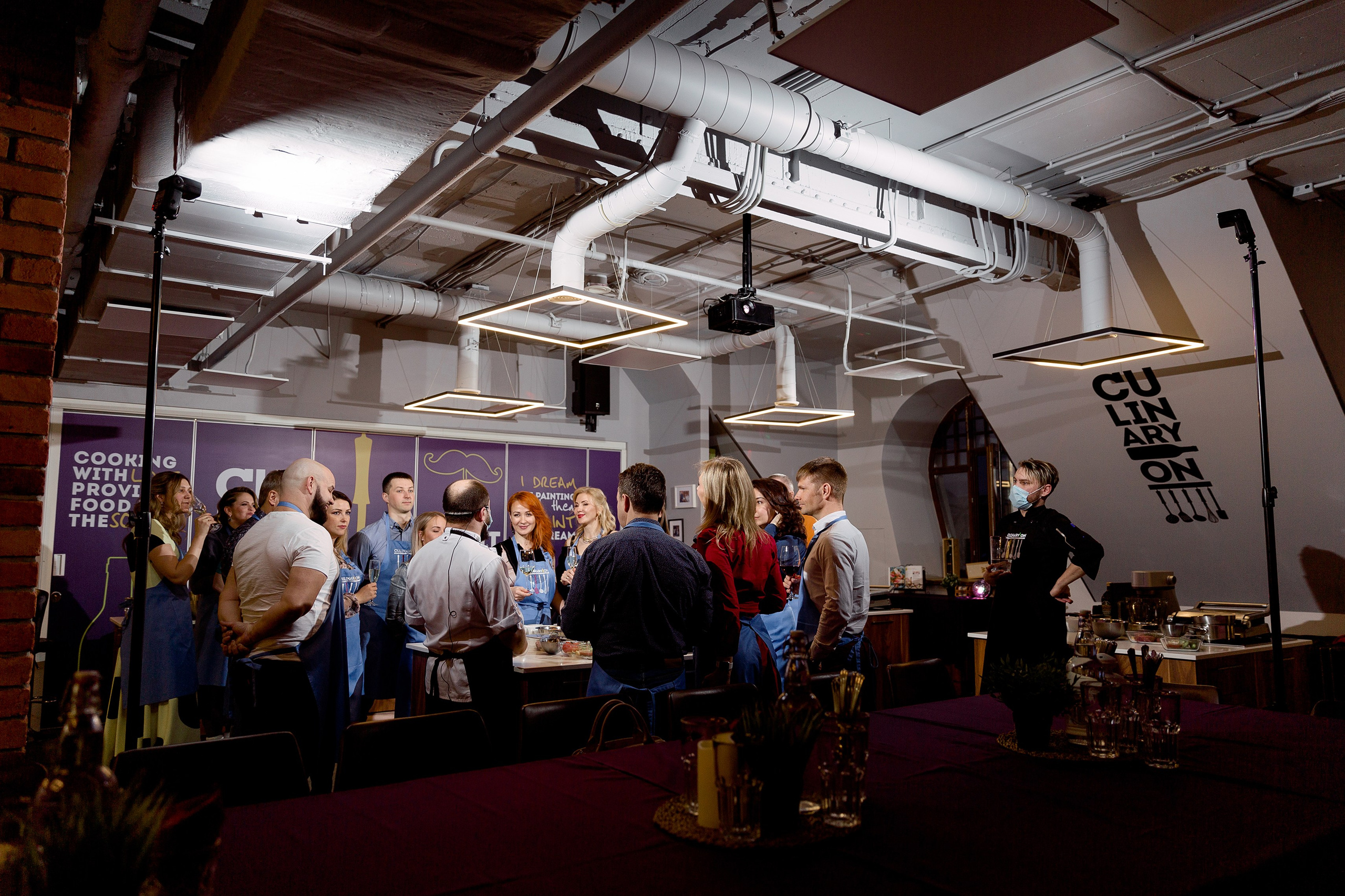 Кулинарная студия. Репортаж. Свадебный фотограф в Санкт-Петербурге Павел Резниченко