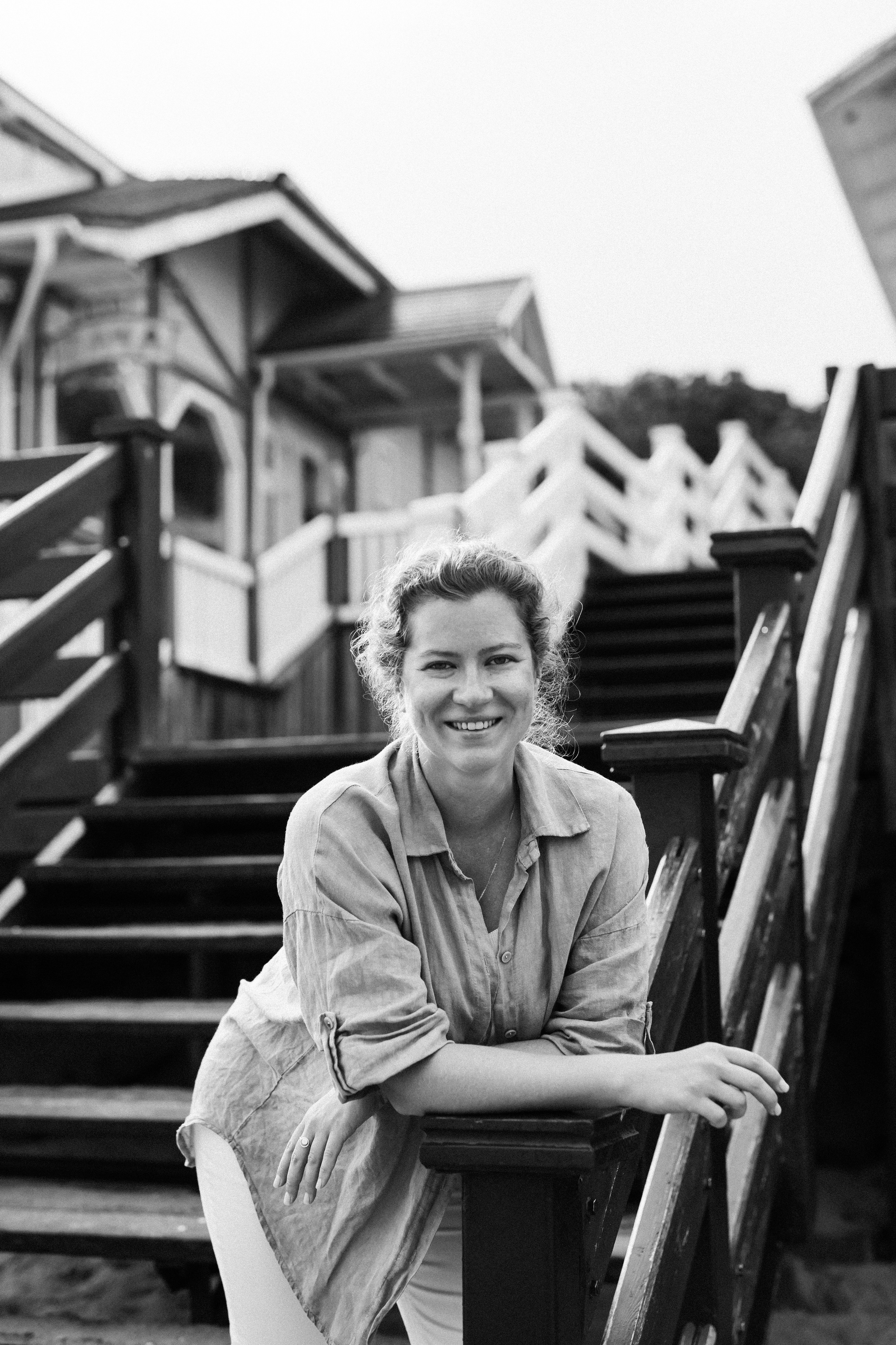 Мария и фотопрогулка в ненастную погоду. Фотограф Зеленоградск Красильникова Елена