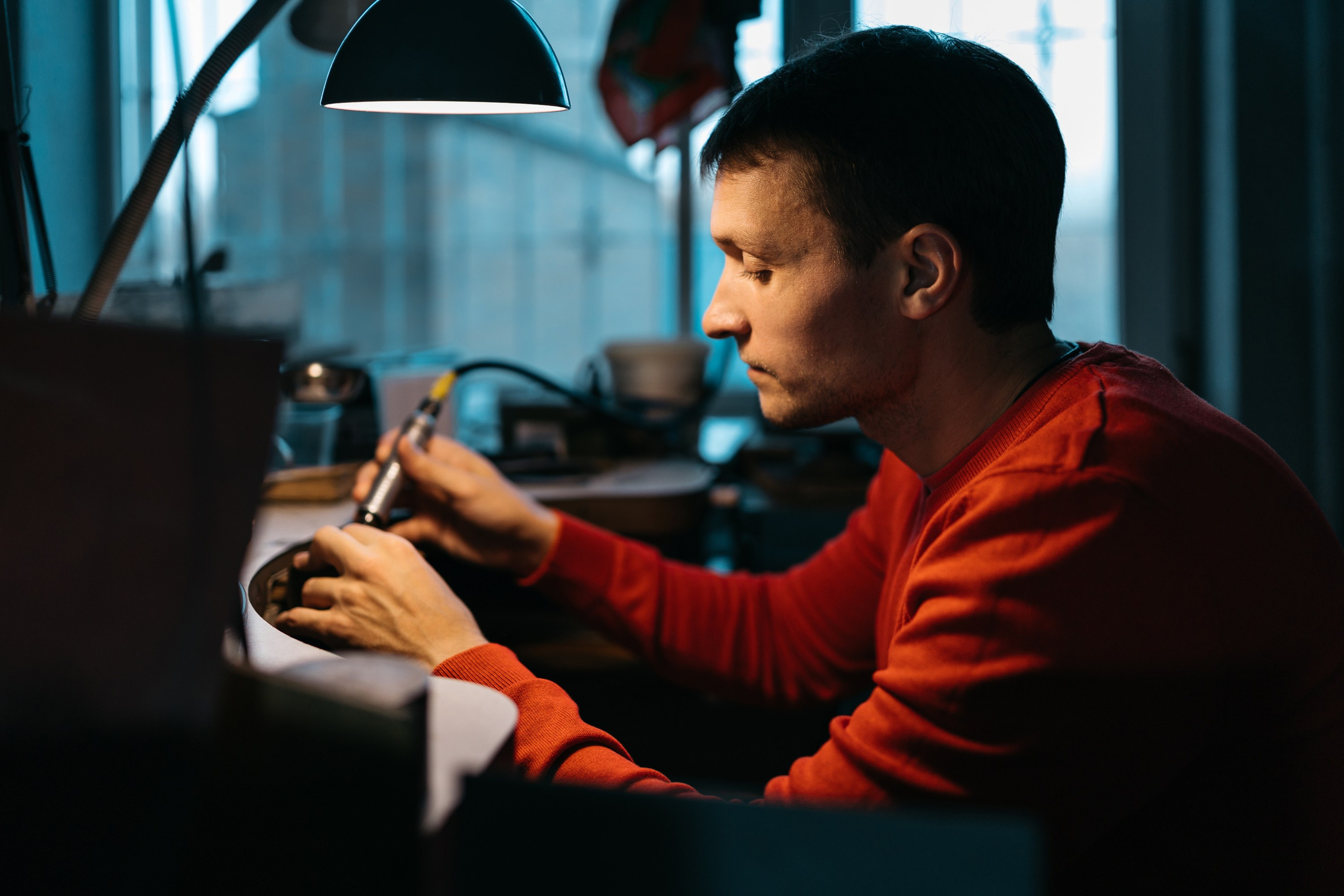 Промышленный репортаж ювелирного производства. Фотограф Олег Сотник