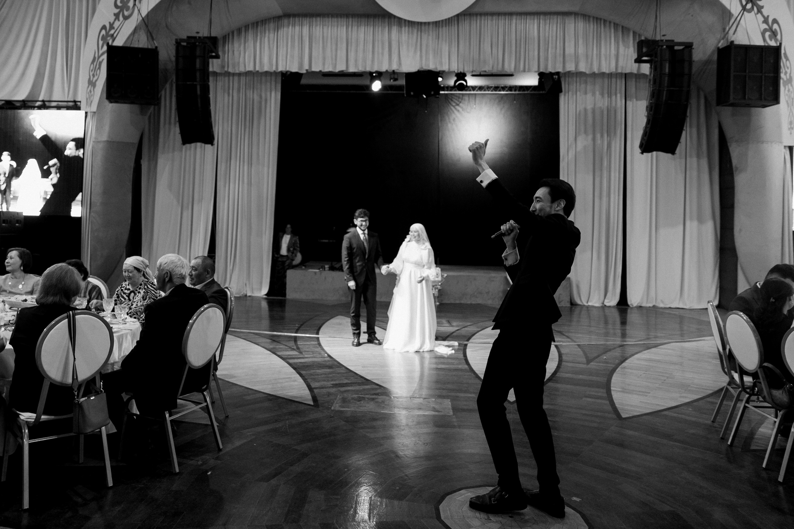 Свадебный банкет Абылайхан и Меруерт. Akkanatart.kz