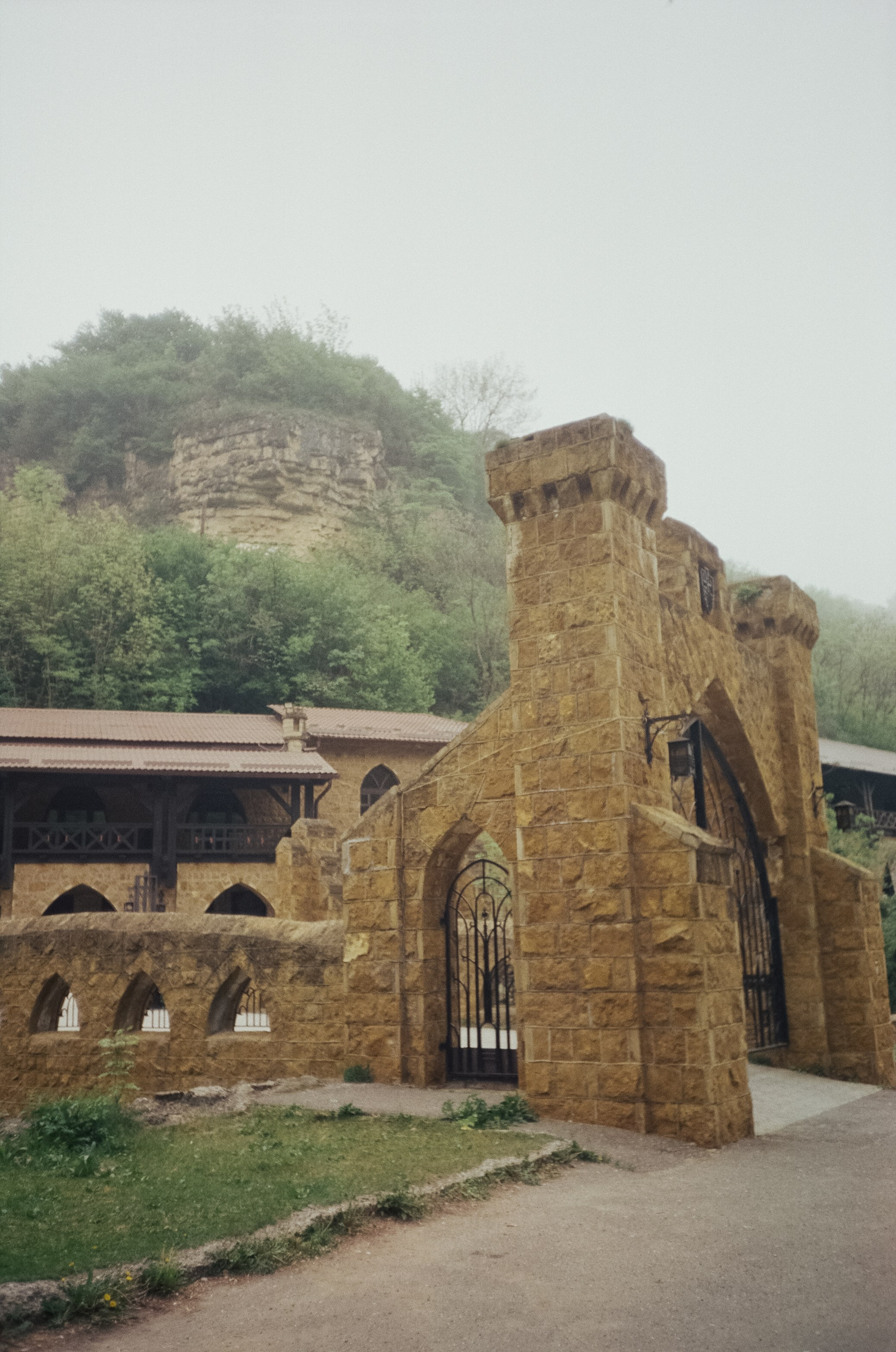 Дорога к Джилы-Су и лошадки в тумане. Фотограф-документалист Мария Осокина