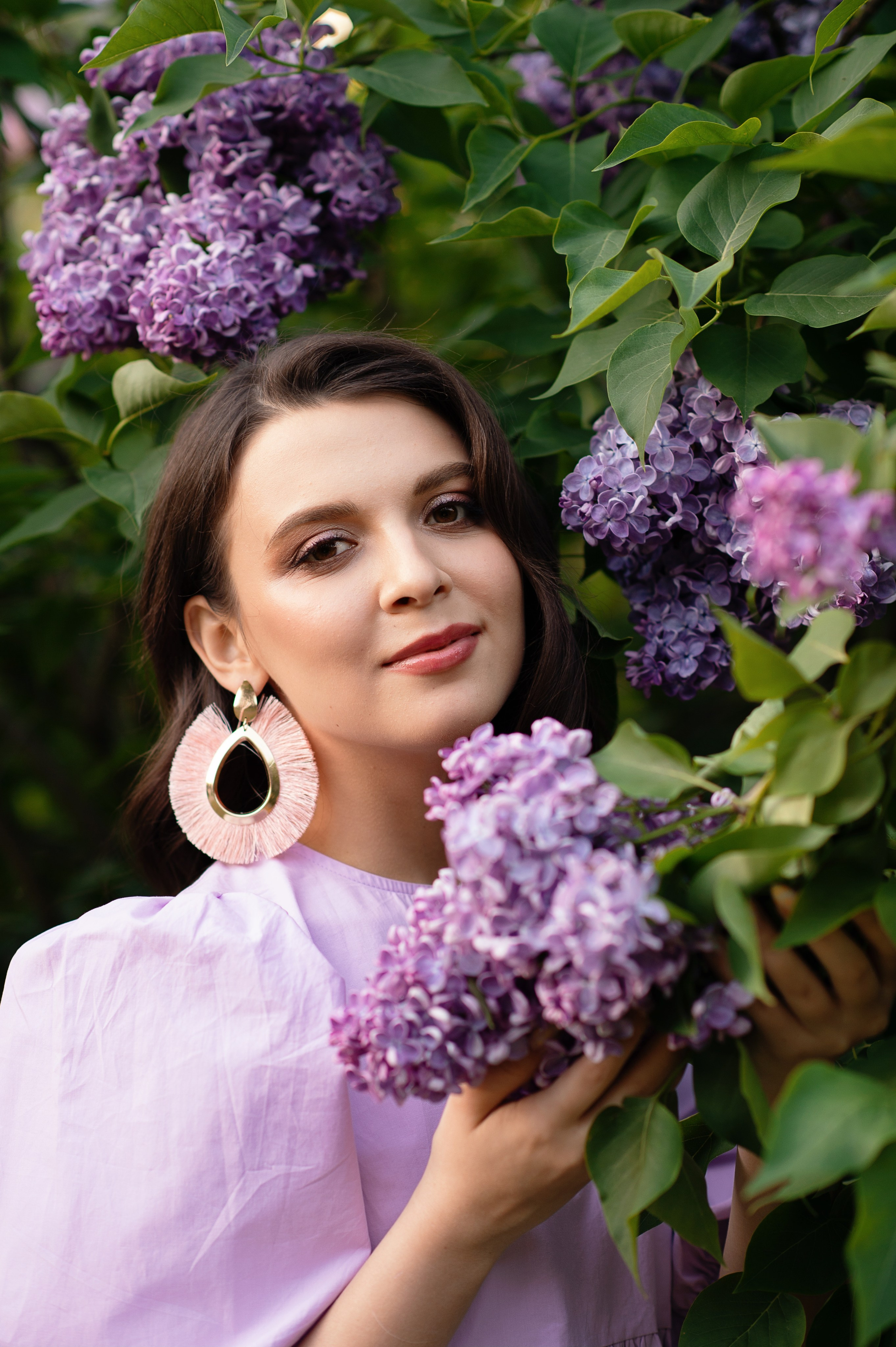 Фотосессия в сирени. Фотосессии в Москве, женский и семейный фотограф Юлия Михайленко