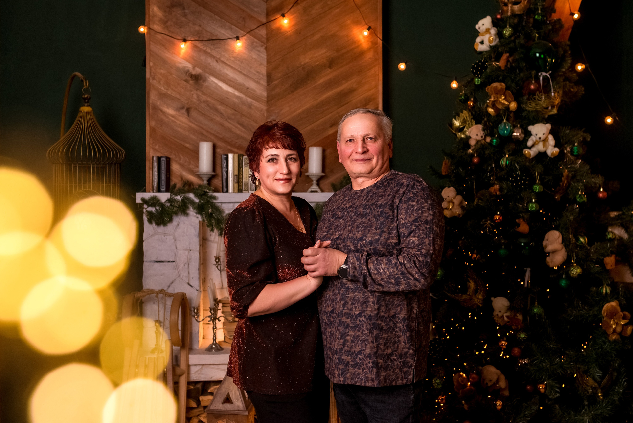 Семейная Новогодняя. Женский фотограф Крещение Венчание Москва Брянск