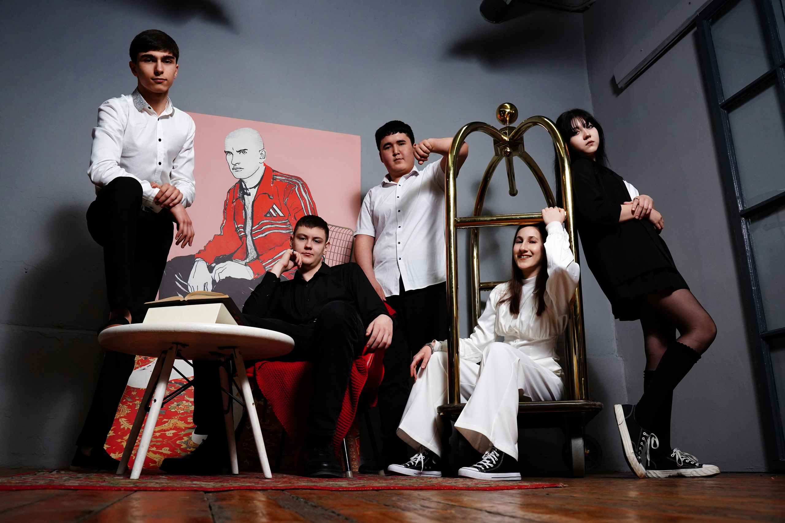 Съемка в библиотеке Лофт. MEMENTO.Выпускные альбомы, школьные, юбилейные и другие книги. Ростов-на-Дону