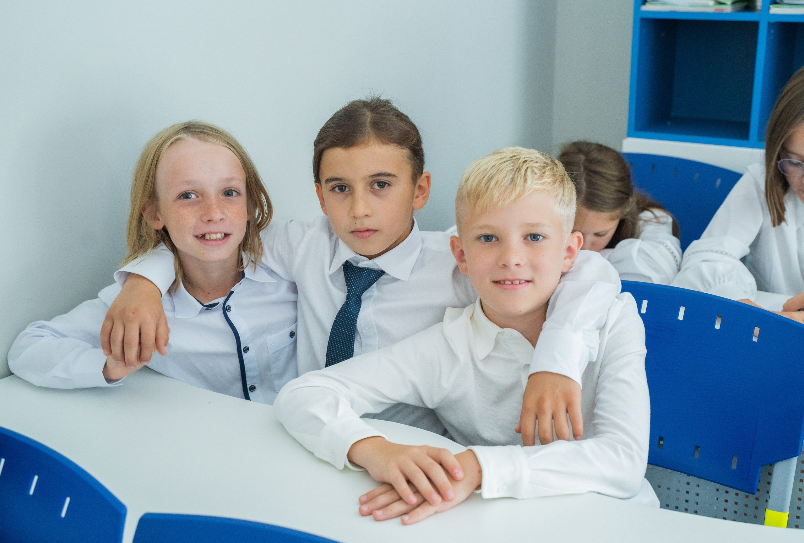 1 сентября в частной школе