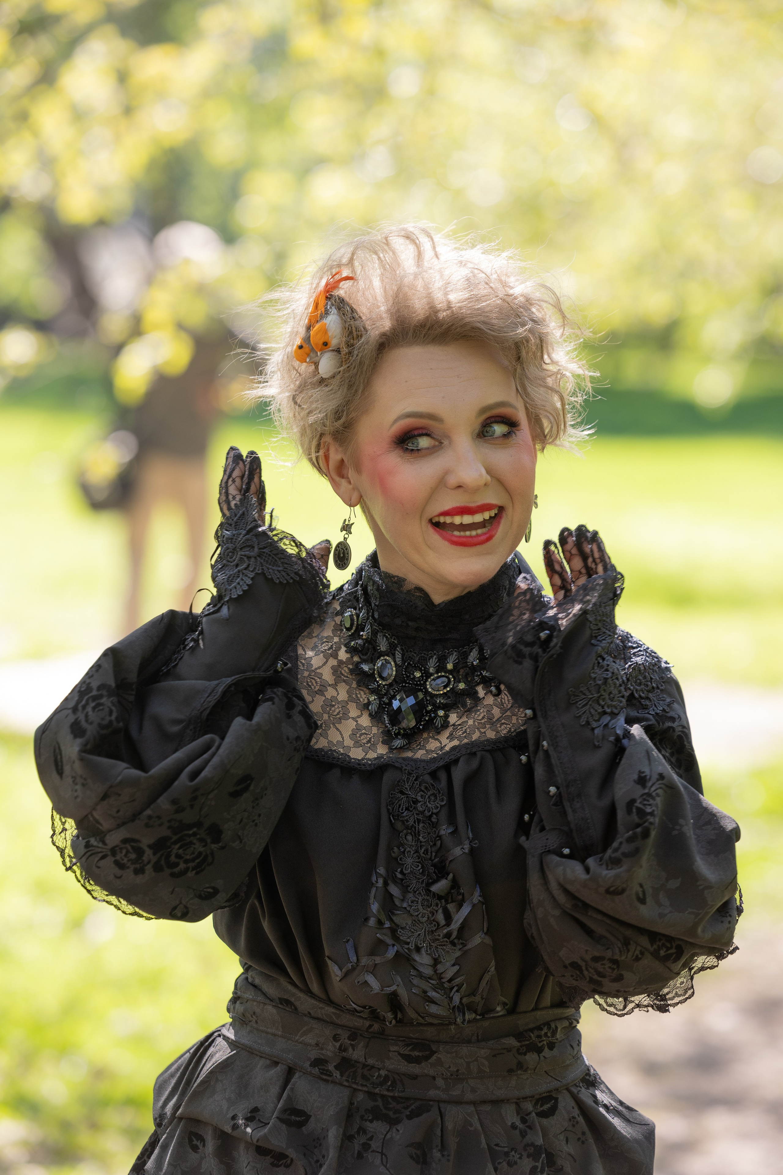 Тим Бартон, творческая съемка, парк Екатерингоф. Главная