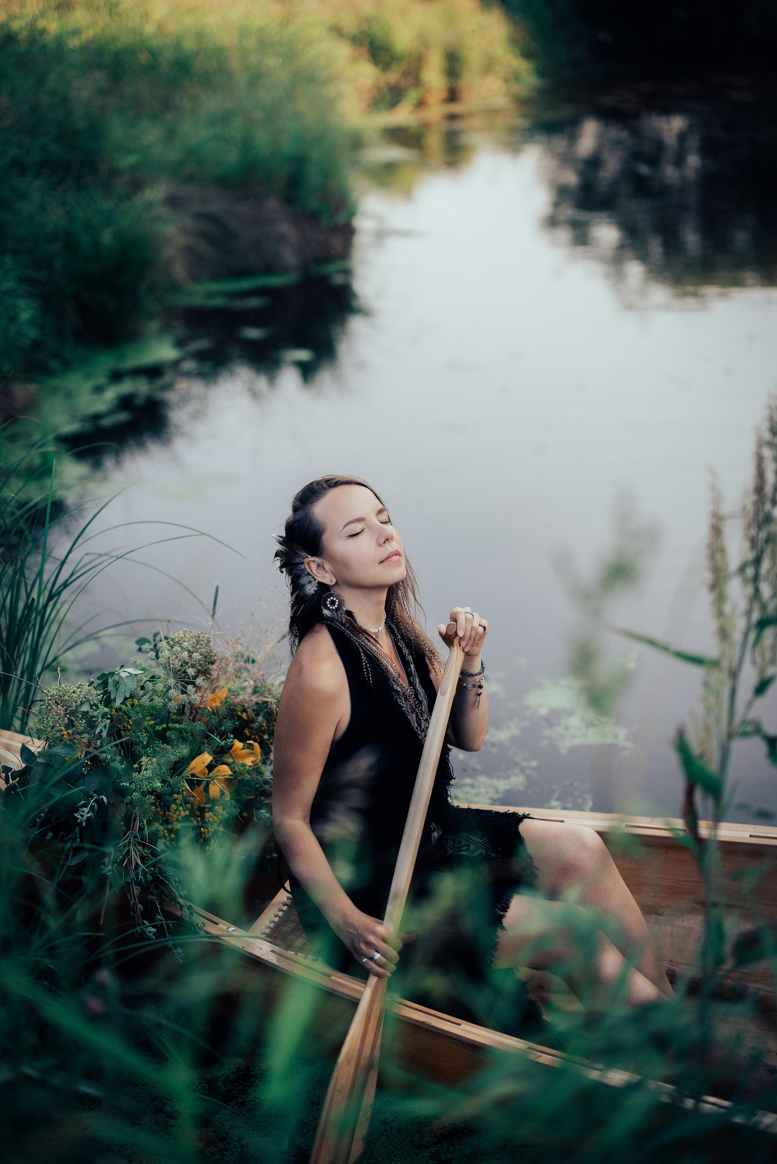 Каноэ. Портретный арт-фотограф в Екатеринбурге Алена Нестерова