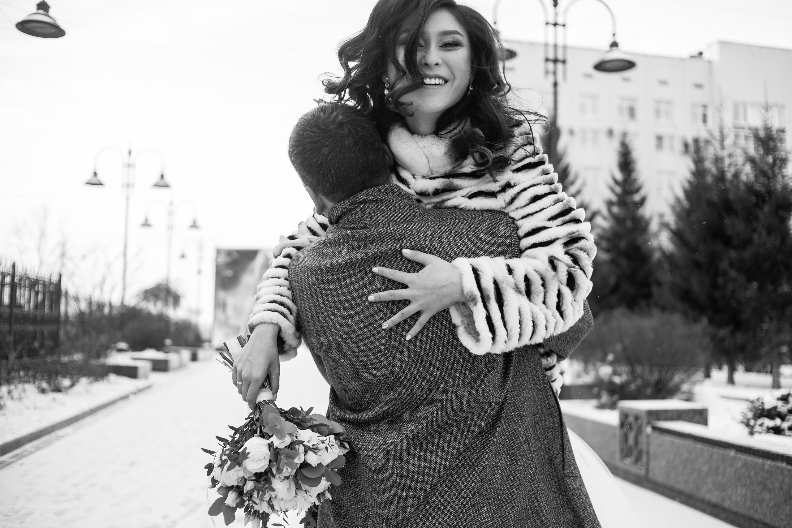 Сборы невесты в студии, зима. Креативный и женский Фотограф Омске Наталья Лебедева