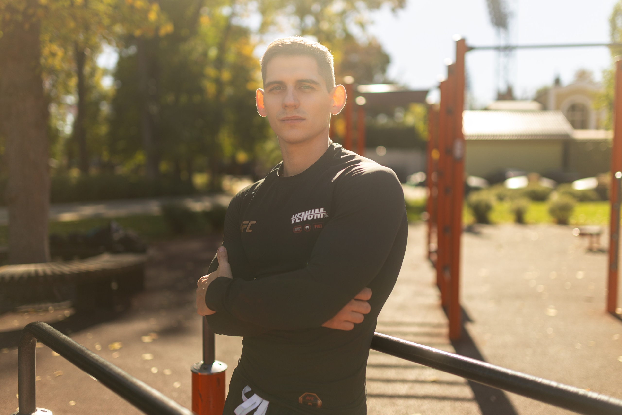 Фотосет на спортплощадке с Владом для контента. Дмитрий Шульгин, портретный фотограф в Воронеже