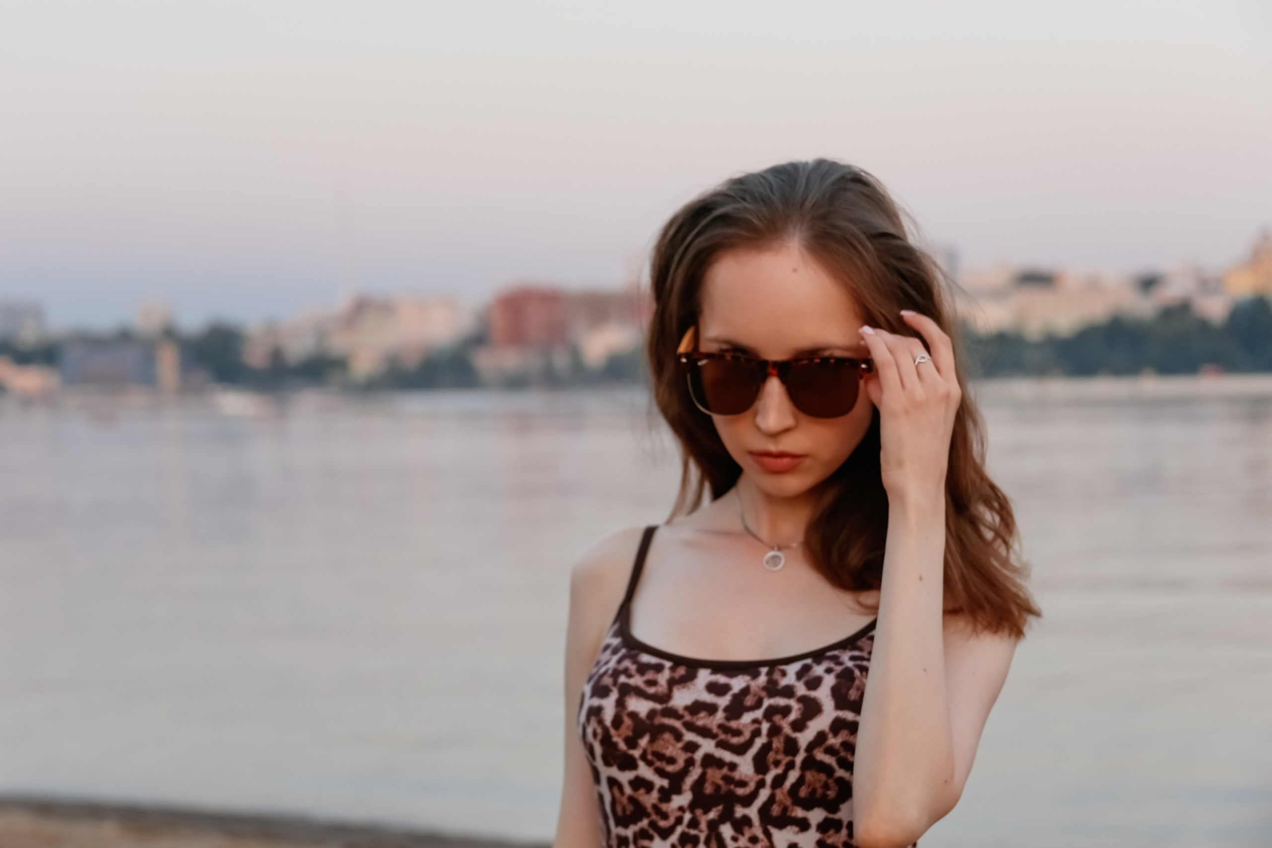 Алина на пляже. Фотограф Пермь. Фотосессия в фотостудии Перми и на свежем воздухе