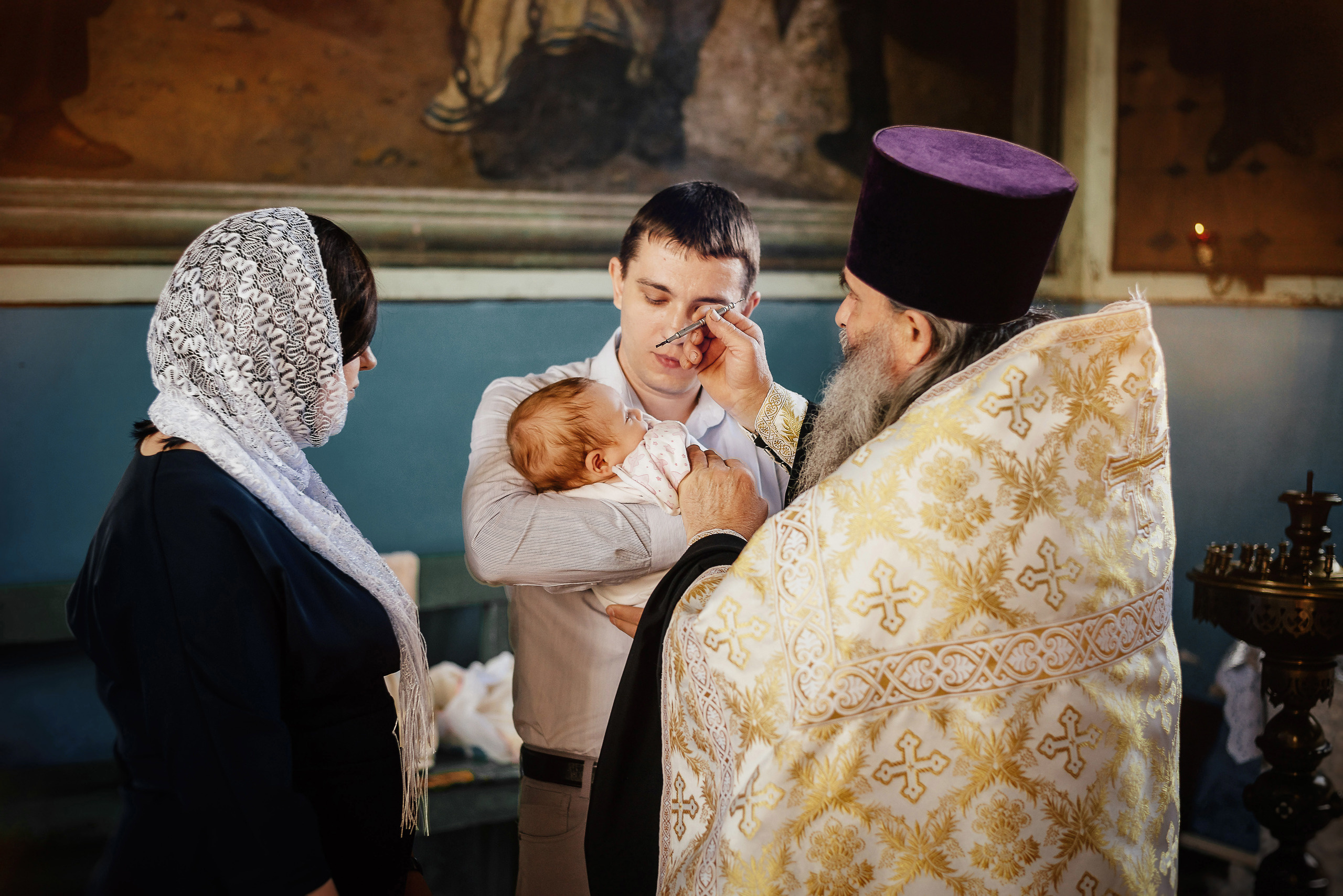 Крестины Настеньки. Свадебный фотограф в Ростове Александра Груздева