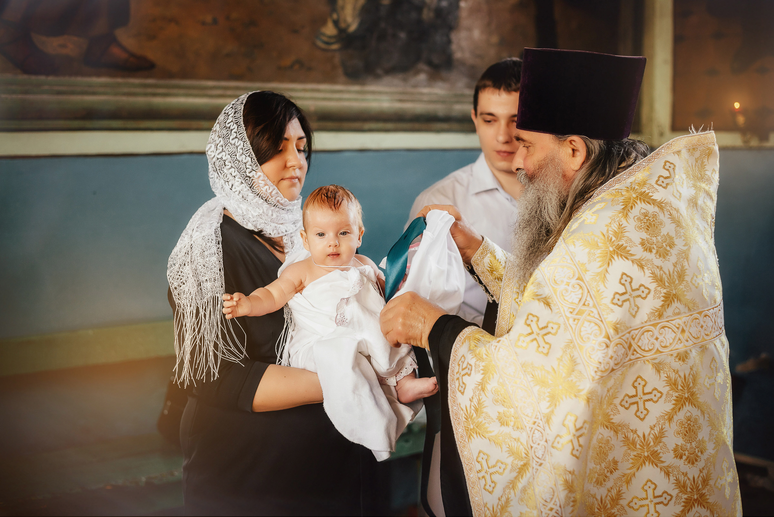Крестины Настеньки. Свадебный фотограф в Ростове Александра Груздева