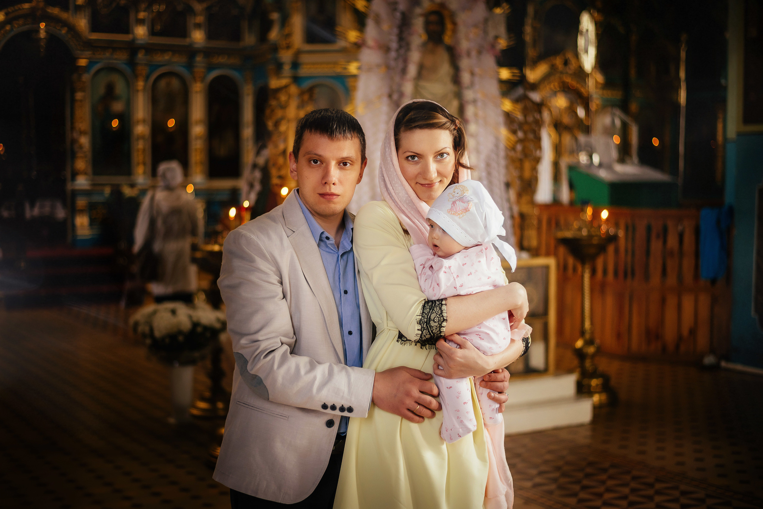 Крестины Настеньки. Свадебный фотограф в Ростове Александра Груздева