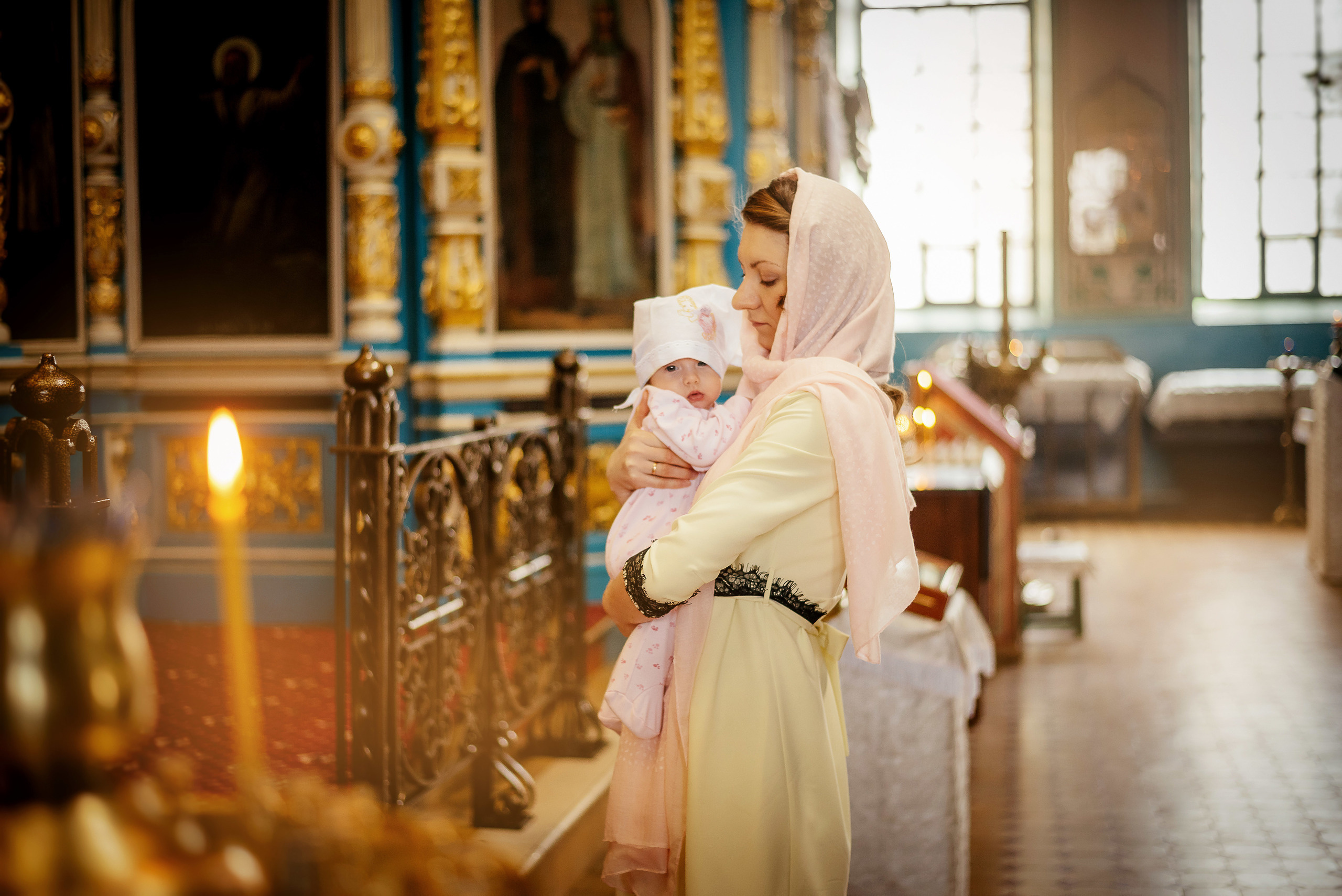 Крестины Настеньки. Свадебный фотограф в Ростове Александра Груздева