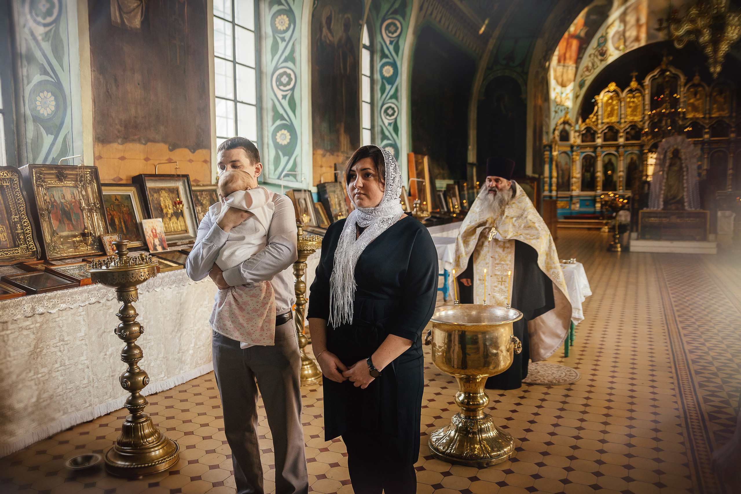 Крестины Настеньки. Свадебный фотограф в Ростове Александра Груздева