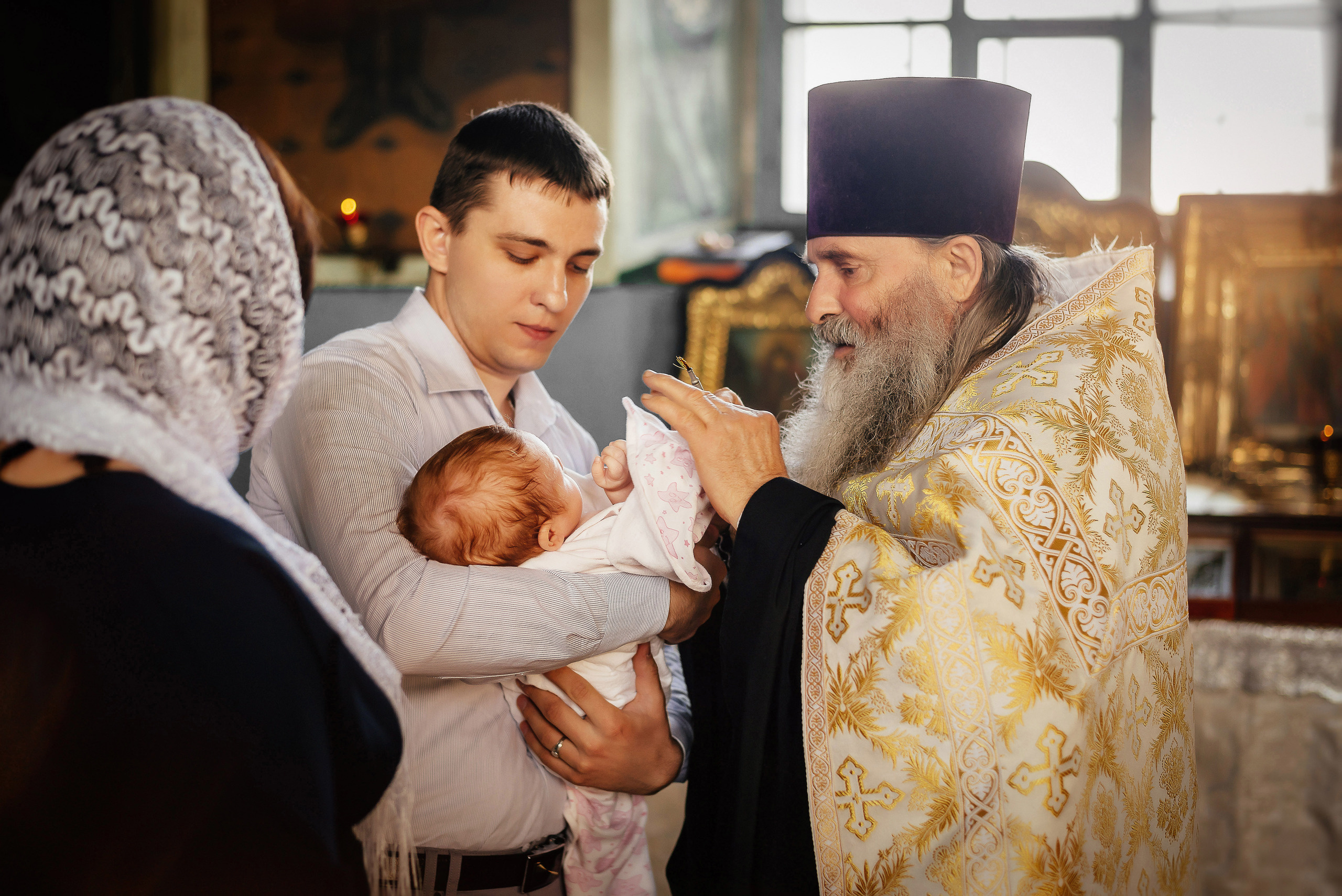 Крестины Настеньки. Свадебный фотограф в Ростове Александра Груздева