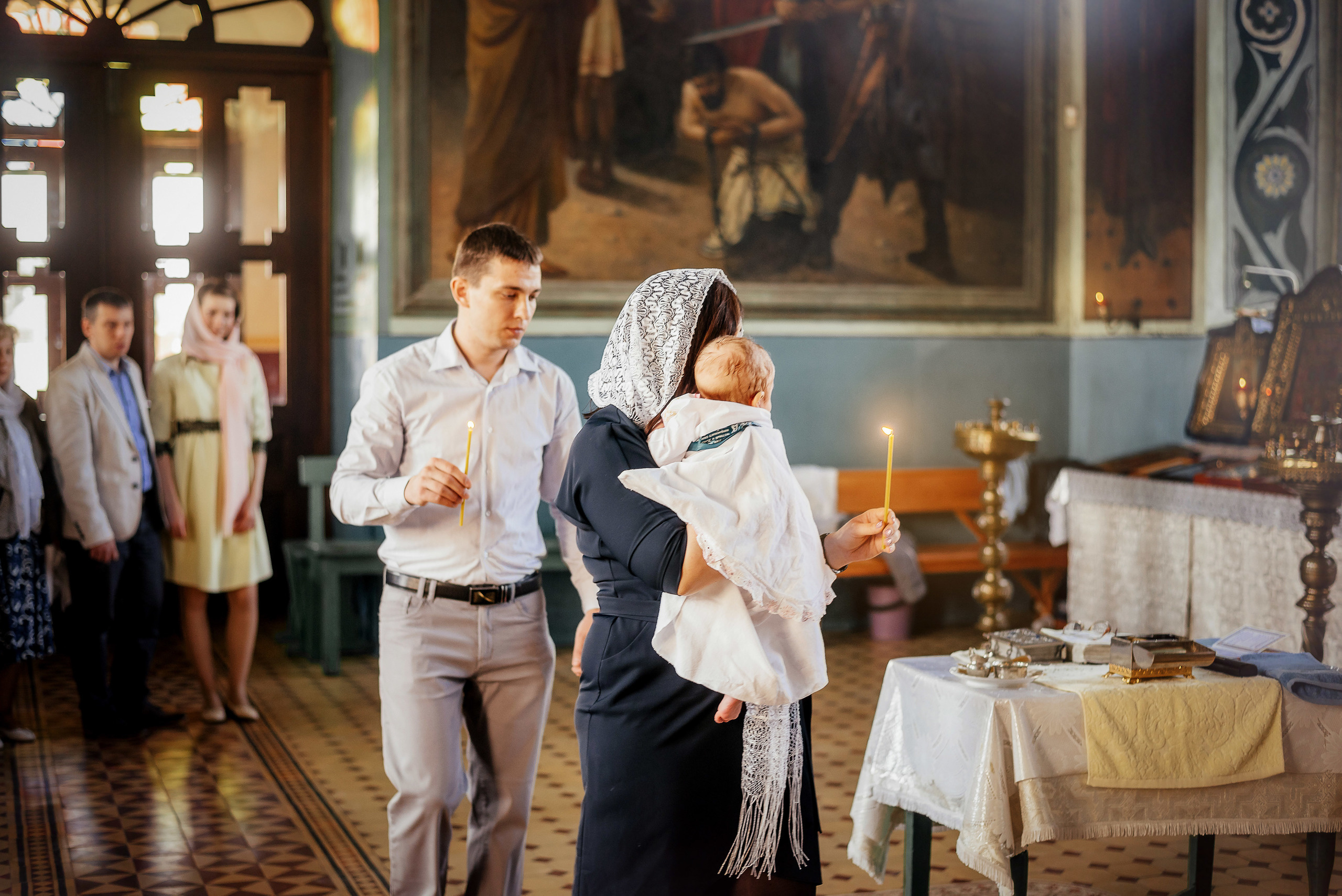 Крестины Настеньки. Свадебный фотограф в Ростове Александра Груздева