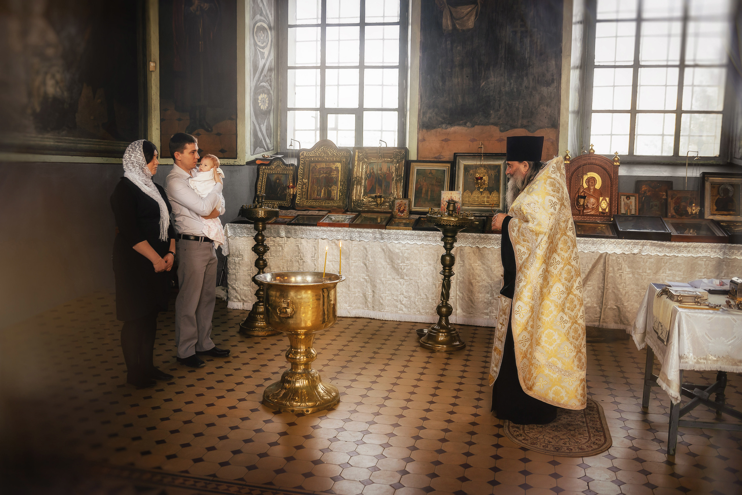 Крестины Настеньки. Свадебный фотограф в Ростове Александра Груздева