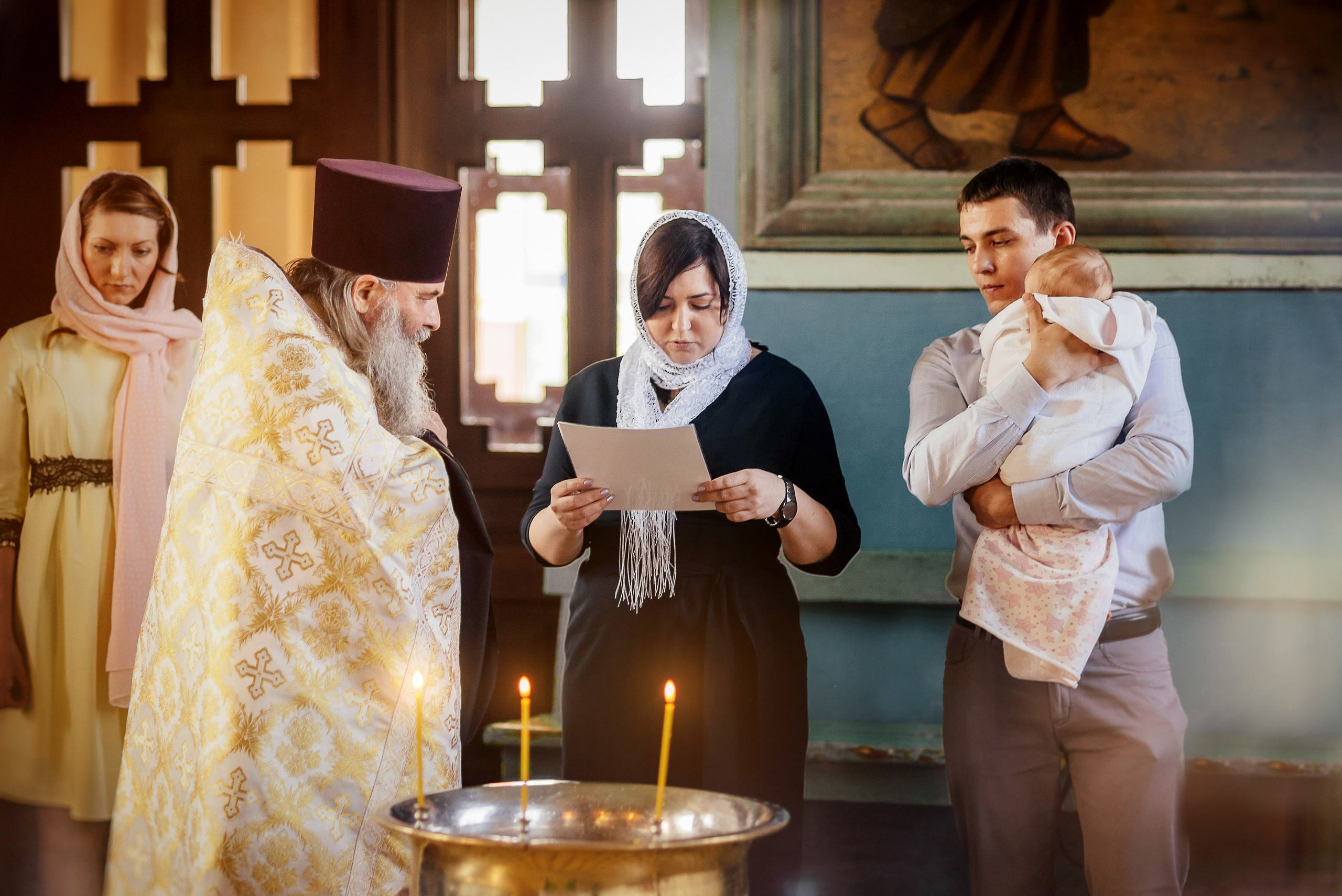 Крестины Настеньки. Свадебный фотограф в Ростове Александра Груздева