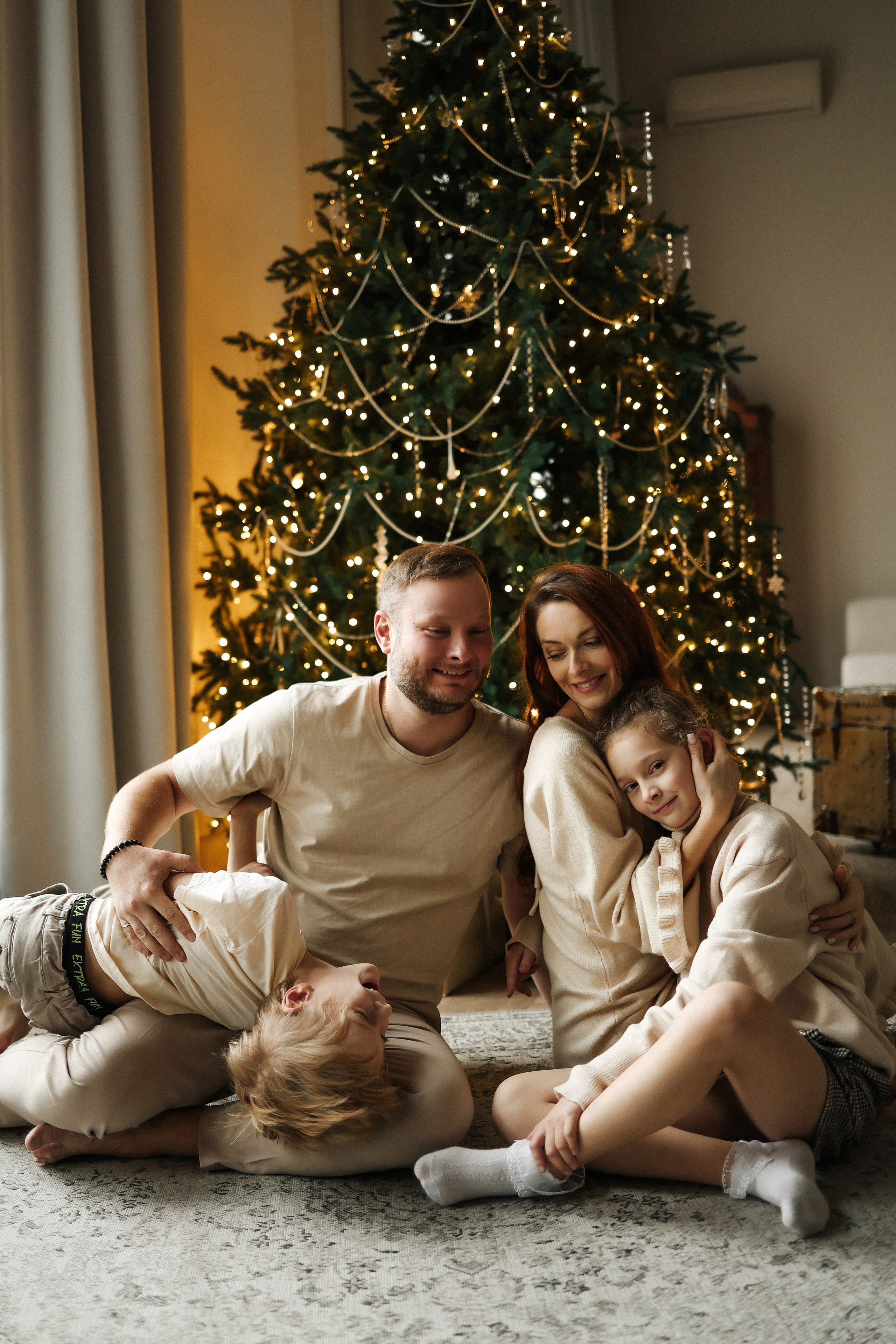 Новый год в кругу семьи. Семейный и lovestory фотограф в Москве Светлана Коняхина