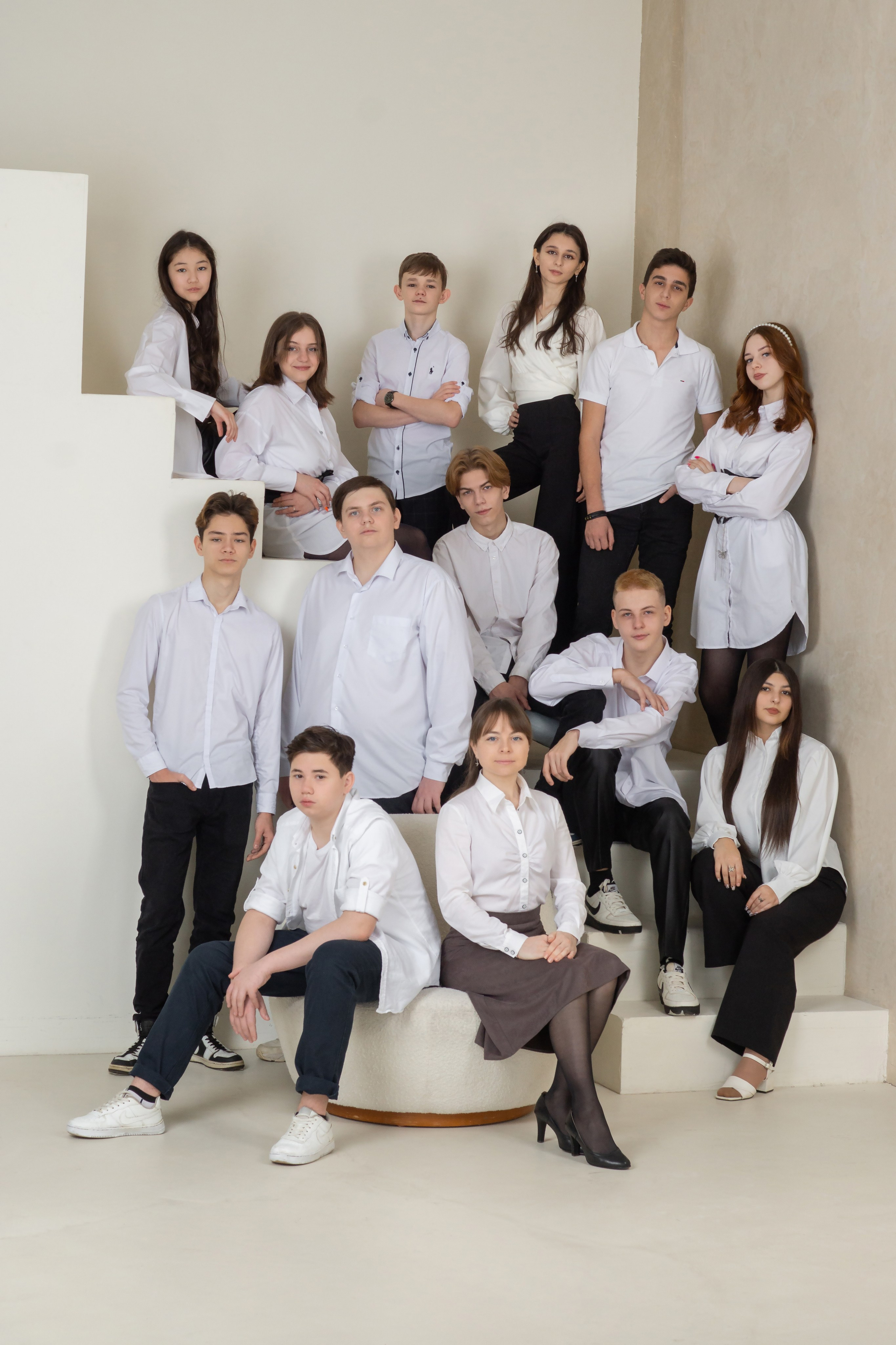 Студийная фотосессия на выпускной альбом. Ольга Плаксина фотограф в Саратове